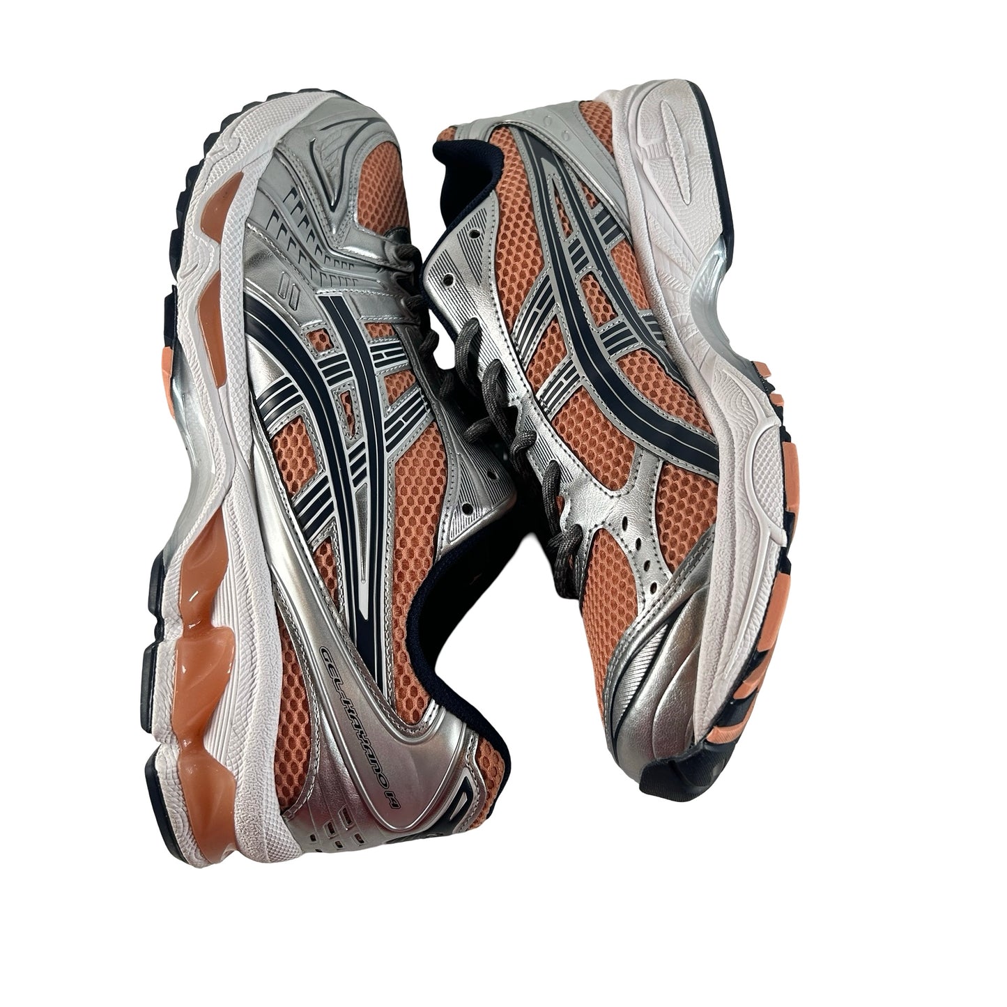 1203A537 201 ASICS Gel-Kayano 14 Sepia Pure Silver [USED] - 11.5 M (Used) (Replace Box)