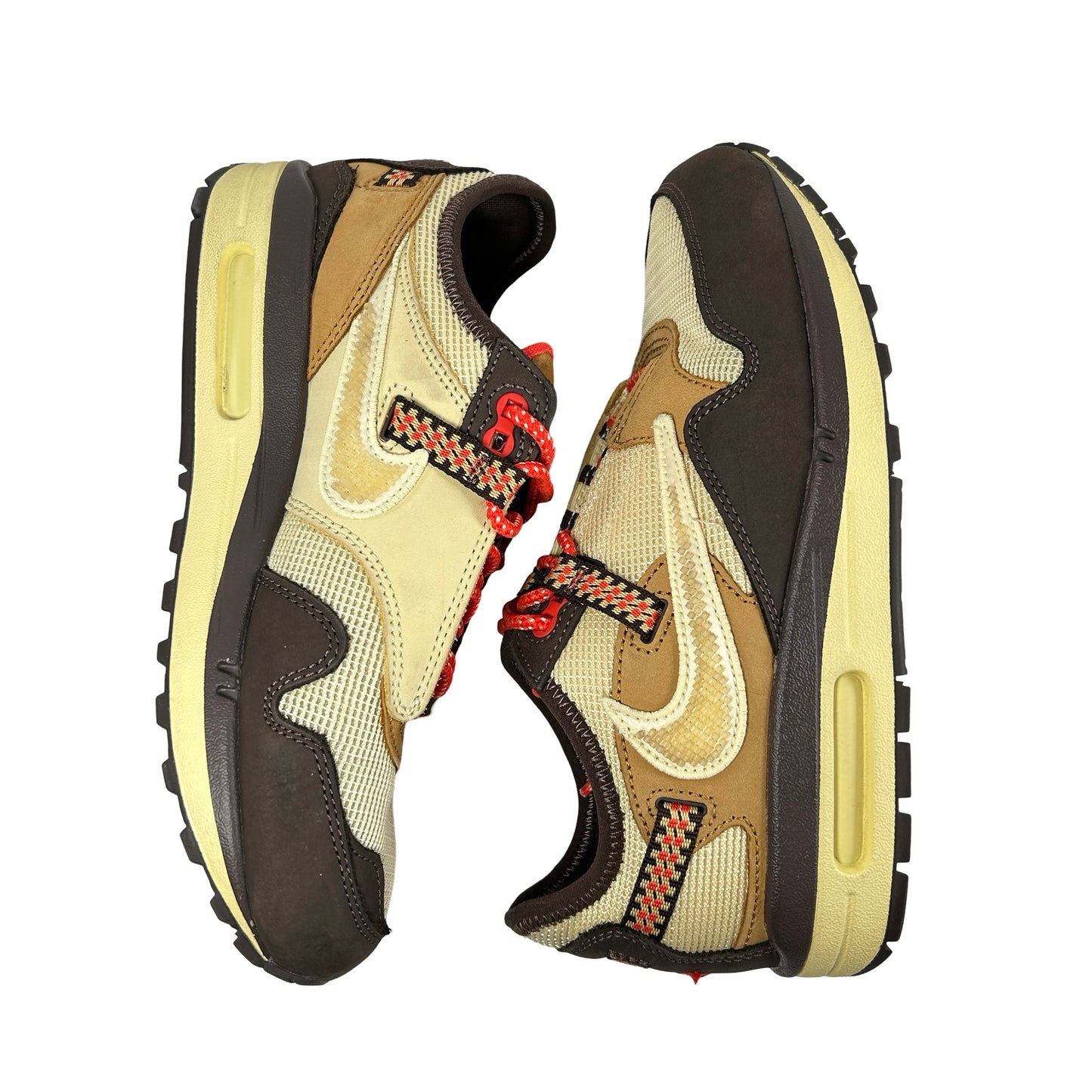 DO9392 200 Nike Air Max 1 Travis Scott Cactus Jack Baroque Brown [USED] - 6 M (Used)