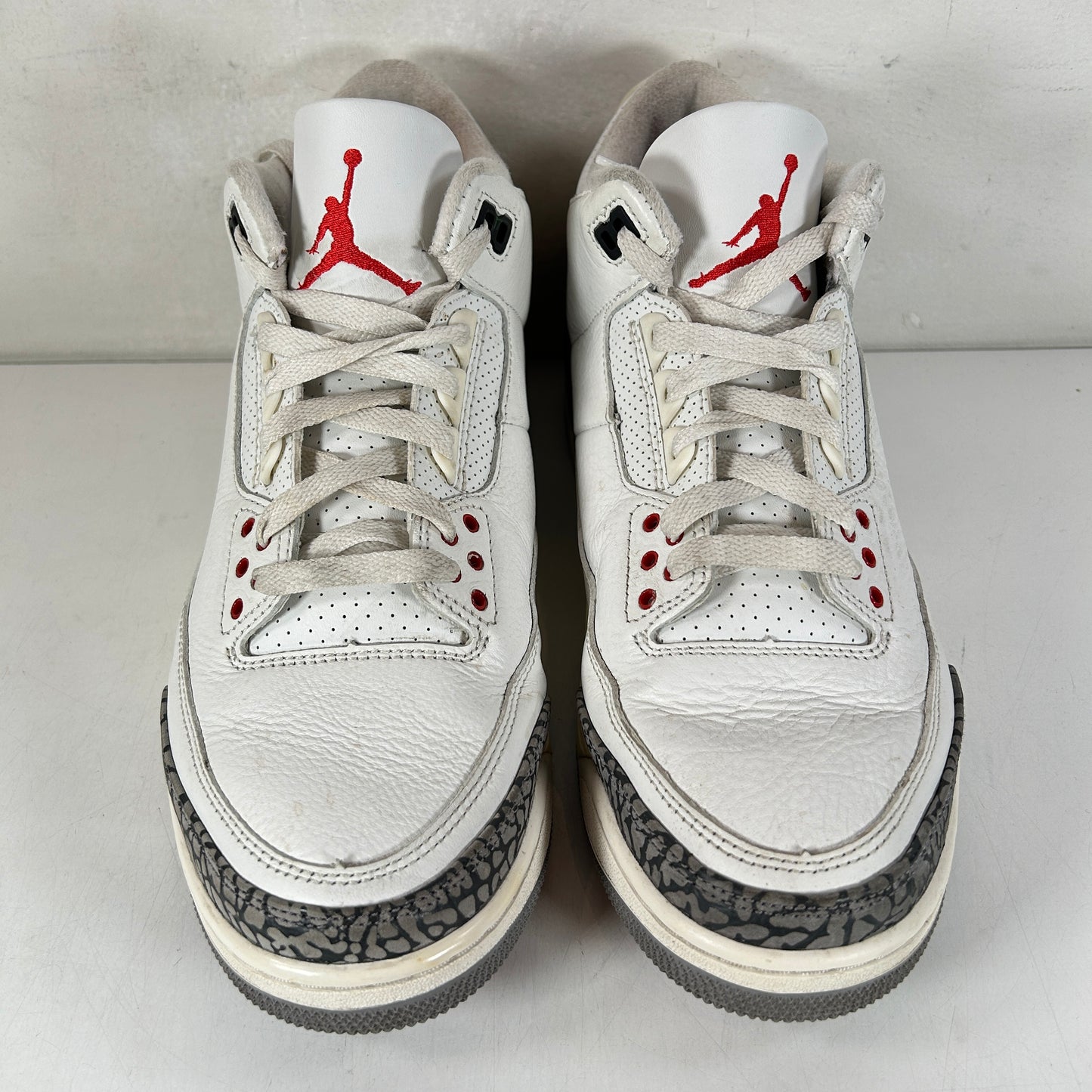 DN3707 100 Jordan 3 Retro White Cement Reimagined [USED] - 10 M (Used7)