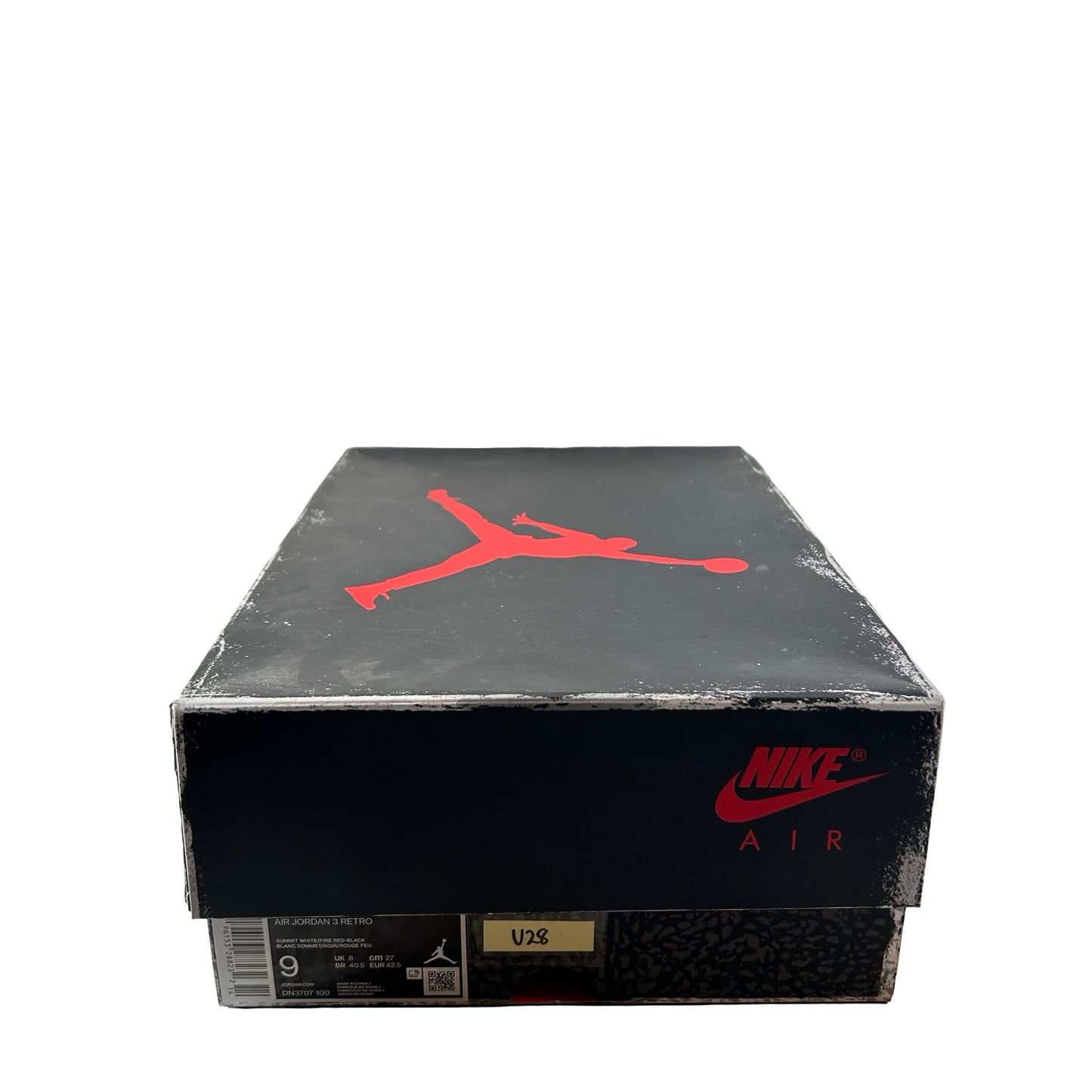 DN3707 100 Jordan 3 Retro White Cement Reimagined [USED] - 9 M (Used28)