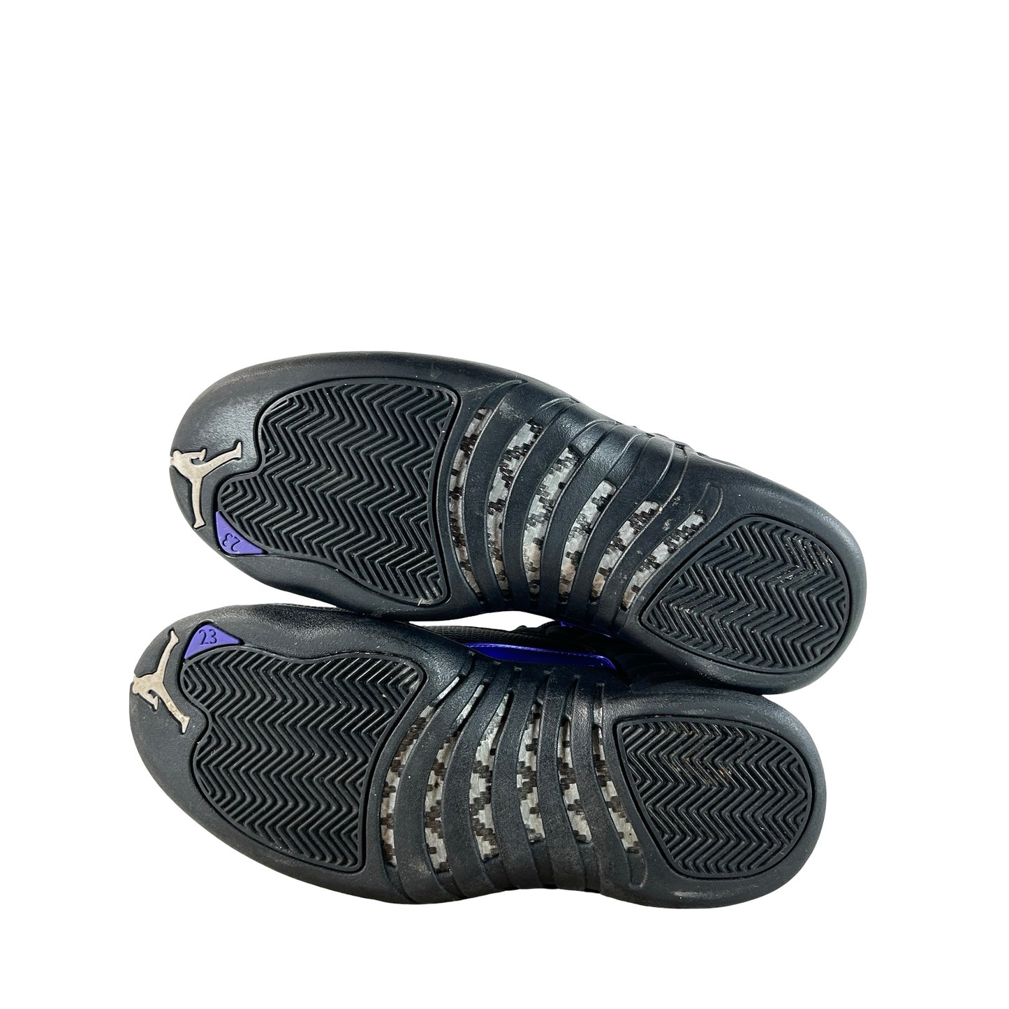 CT8013 005 Jordan 12 Retro Black Dark Concord [USED] - 8 M (Used)