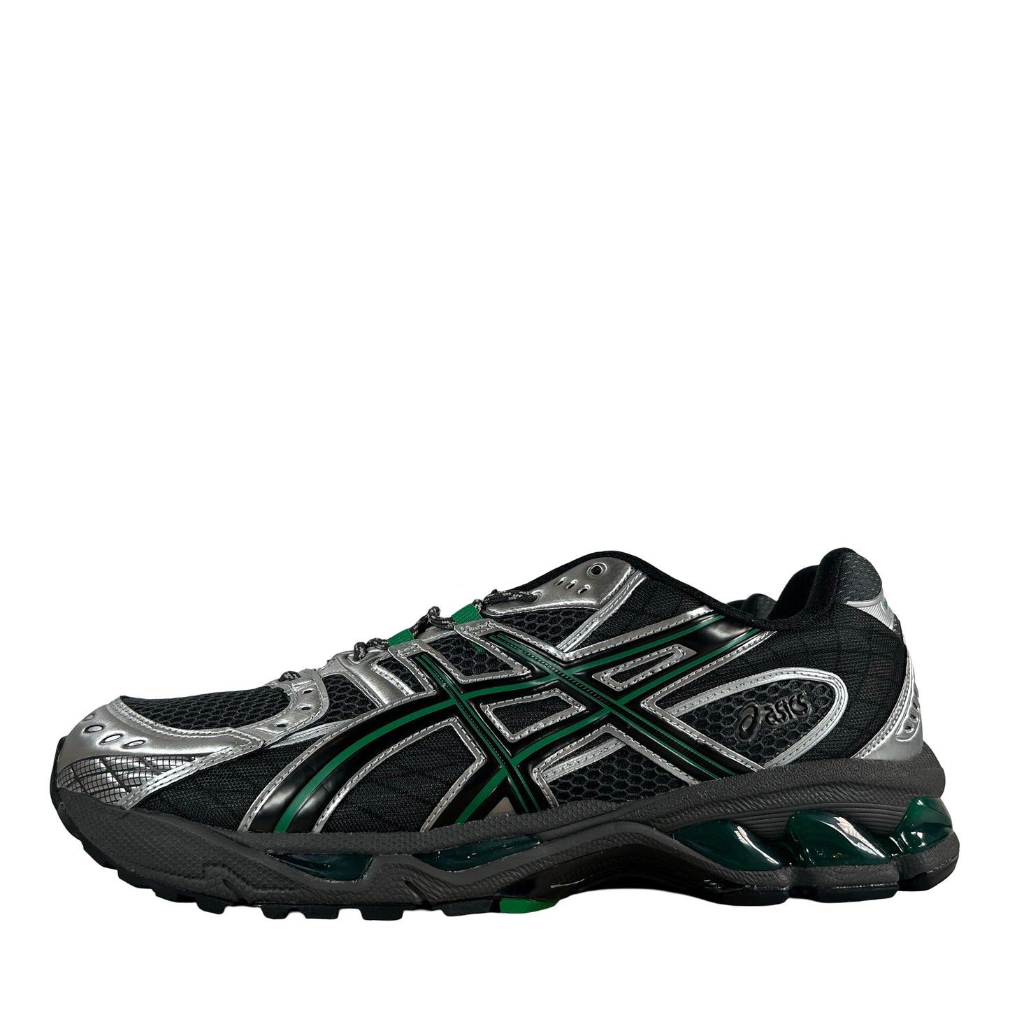 1203A543 022 ASICS Gel-Nimbus 10.1 Obsidian Grey Green Basil [USED] - 11.5 M (VNDS)
