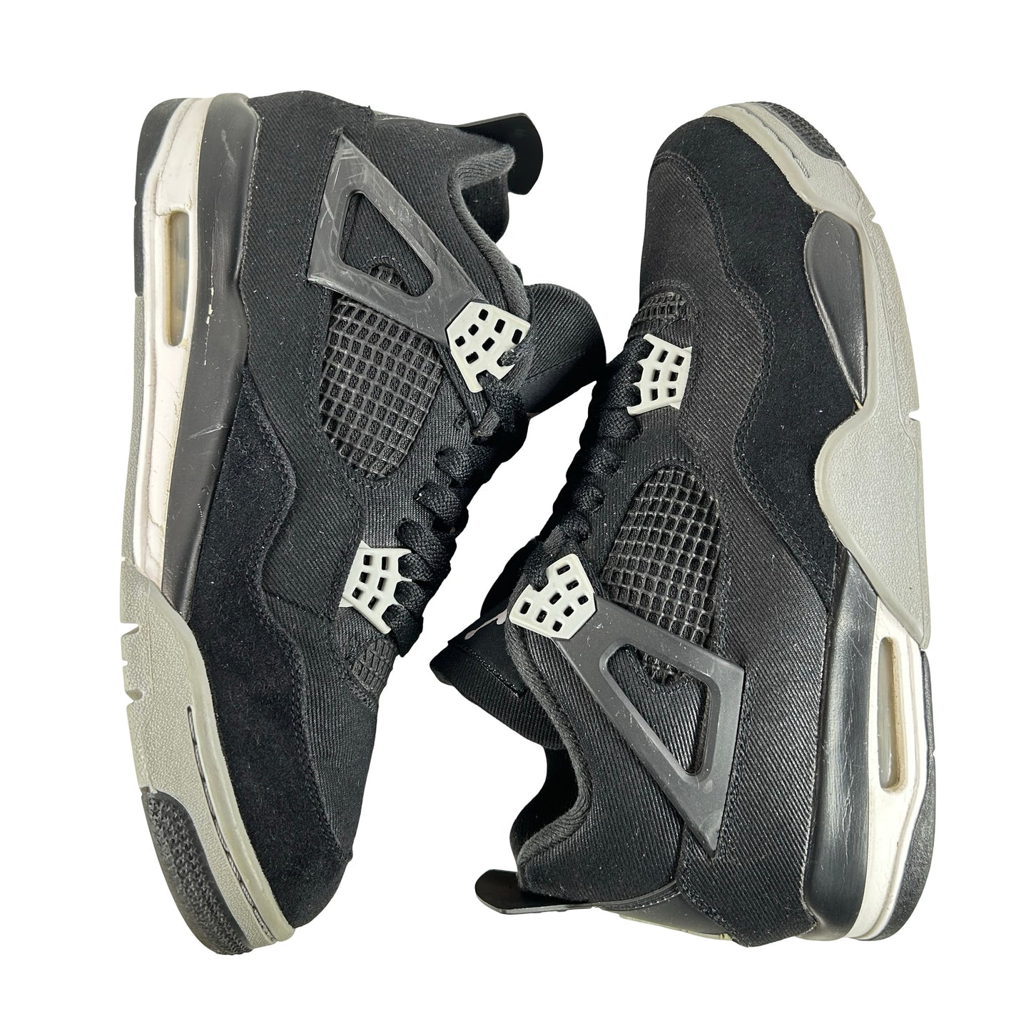 DH7138 006 Jordan 4 Retro SE Black Canvas [USED] - 11 M (Used2)