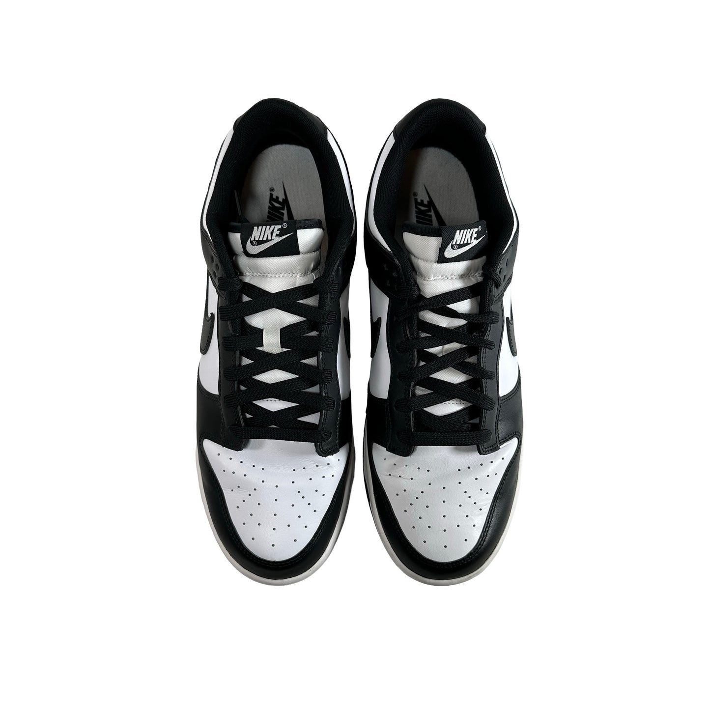 DD1391 100 Dunk Low White Black [USED] - 12 M (Used)
