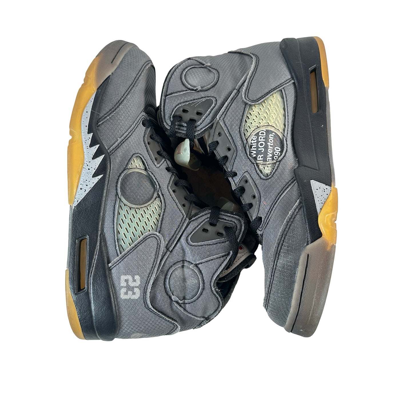 CT8480 001 Jordan 5 Off-White Black [USED] - 10.5 M (Used6)
