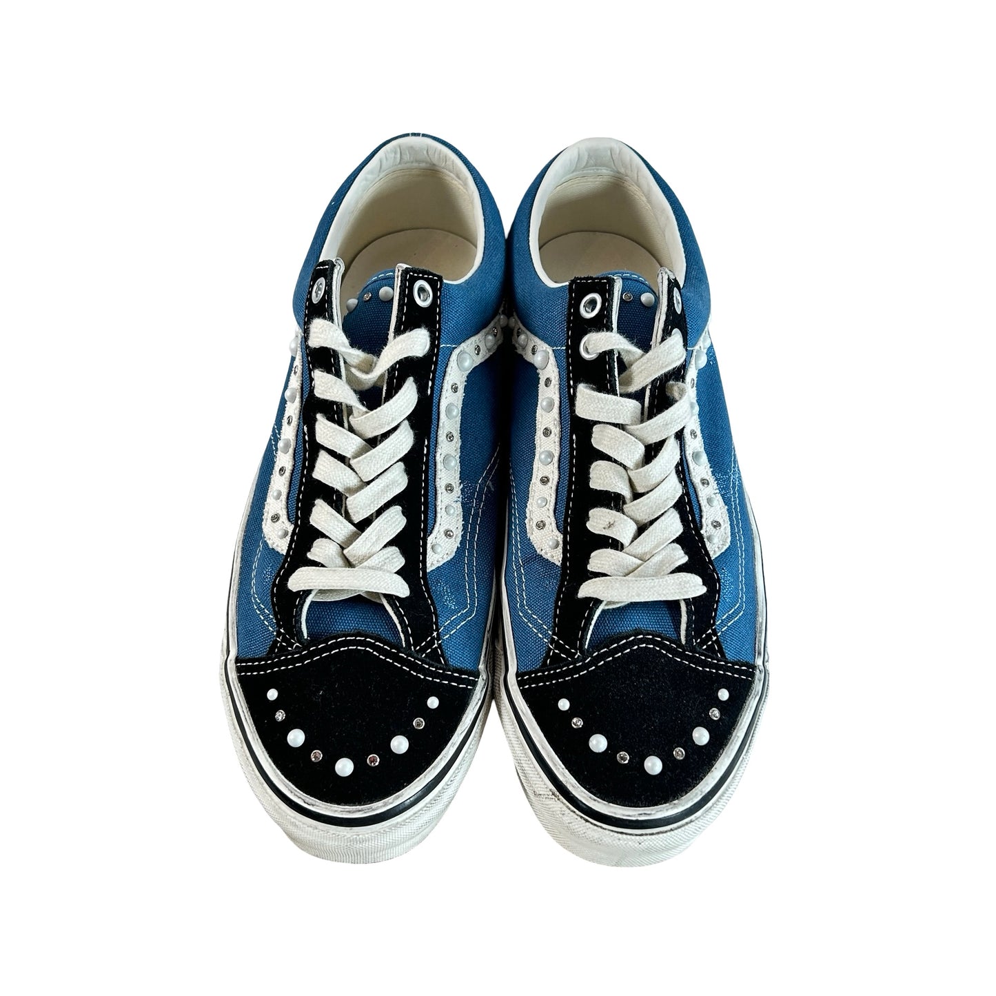 VN000E8VYA6 Vans LX Old Skool 36 Pearlized Pack Black Navy [USED] - 11 M (Used3)