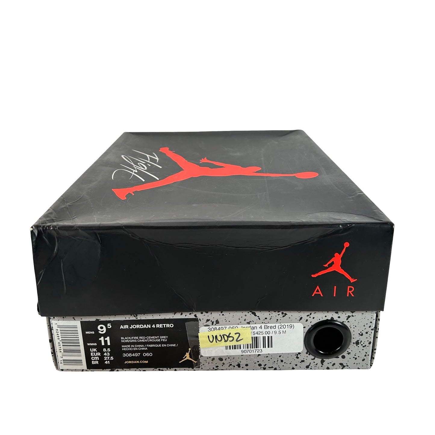 308497 060 Jordan 4 Retro Bred (2019) [USED] - 9.5 M (VNDS2)