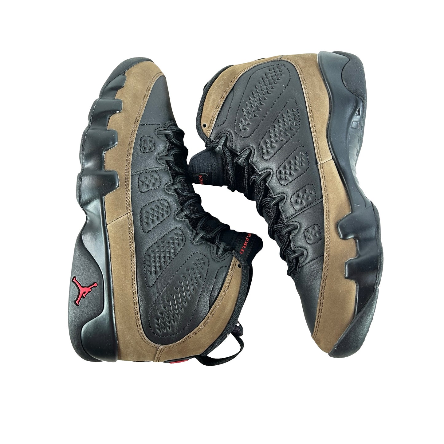 HV4794 030 Air Jordan 9 Retro Olive (2024) [USED] - 8 M (Used2) (No Box2)