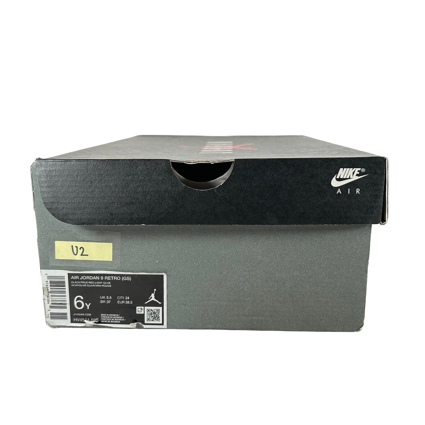 HV4574 030 Jordan 9 Retro Olive (2024) (GS) [USED] - 6 Y (Used2)