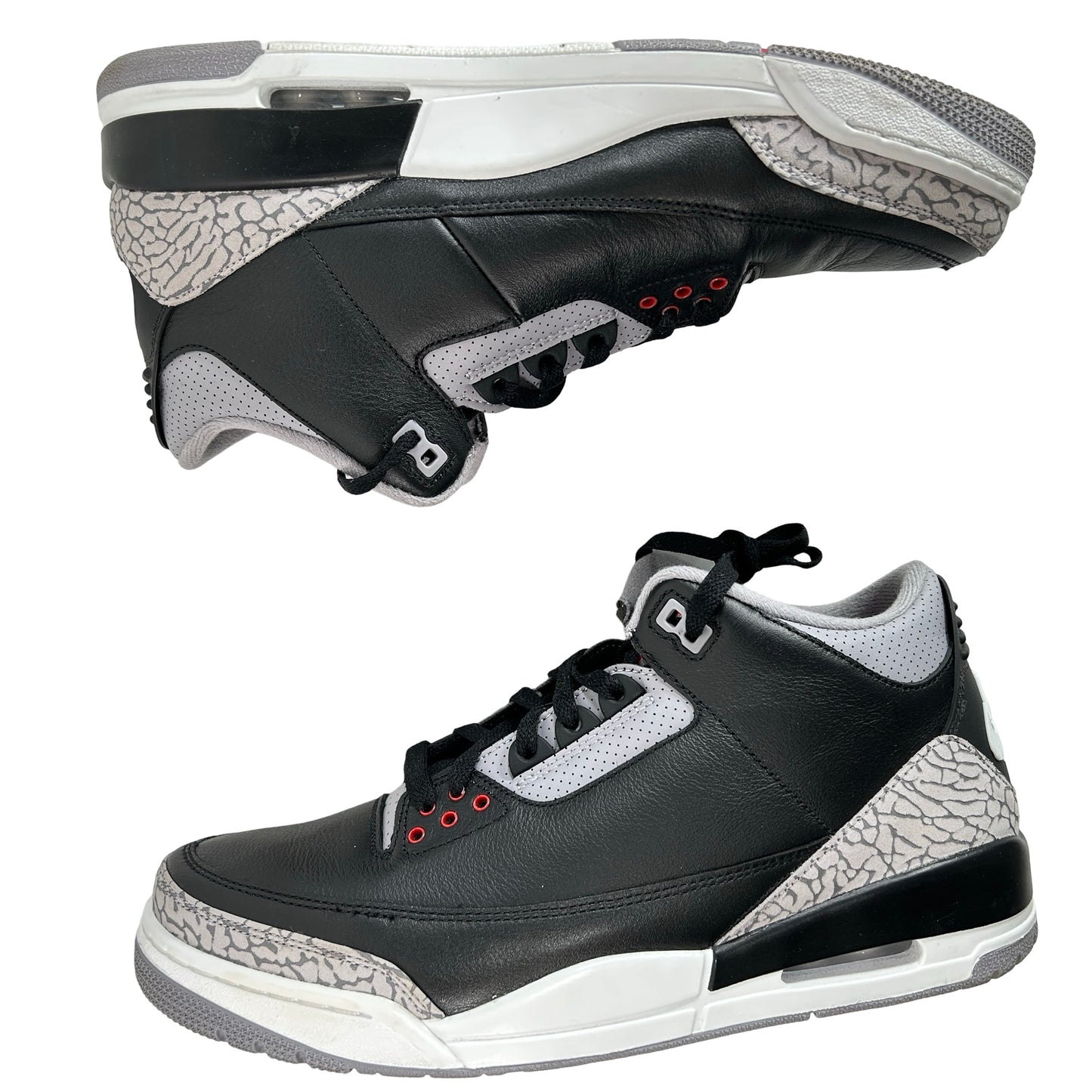 DN3707 010 Jordan 3 Retro OG Black Cement (2024) [USED] - 11 M (Used3)