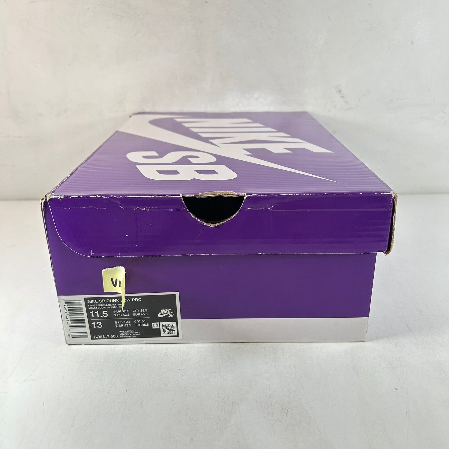 BQ6817 500 Nike SB Dunk Low Court Purple [USED] - 11.5 M (VNDS)