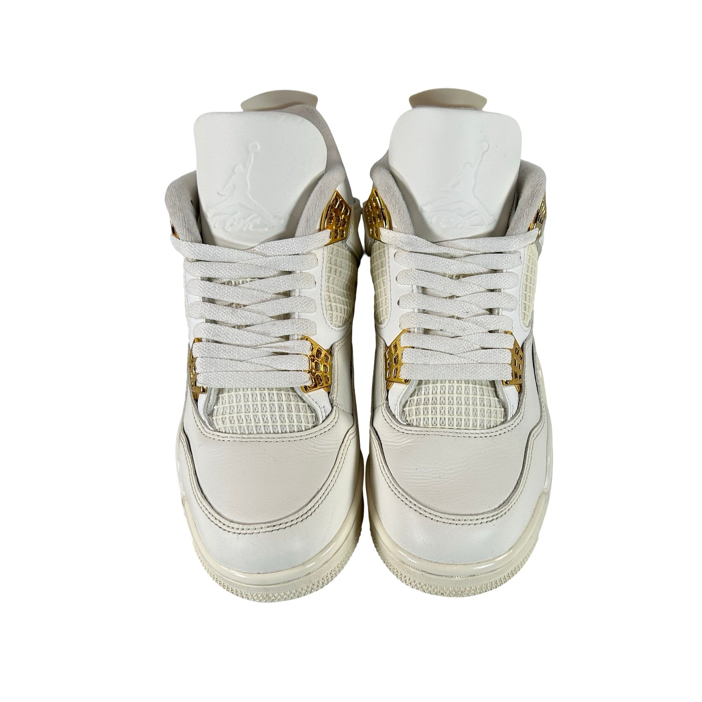 AQ9129 170 Jordan 4 Retro Metallic Gold (W) [USED] - 10 W (Used3)