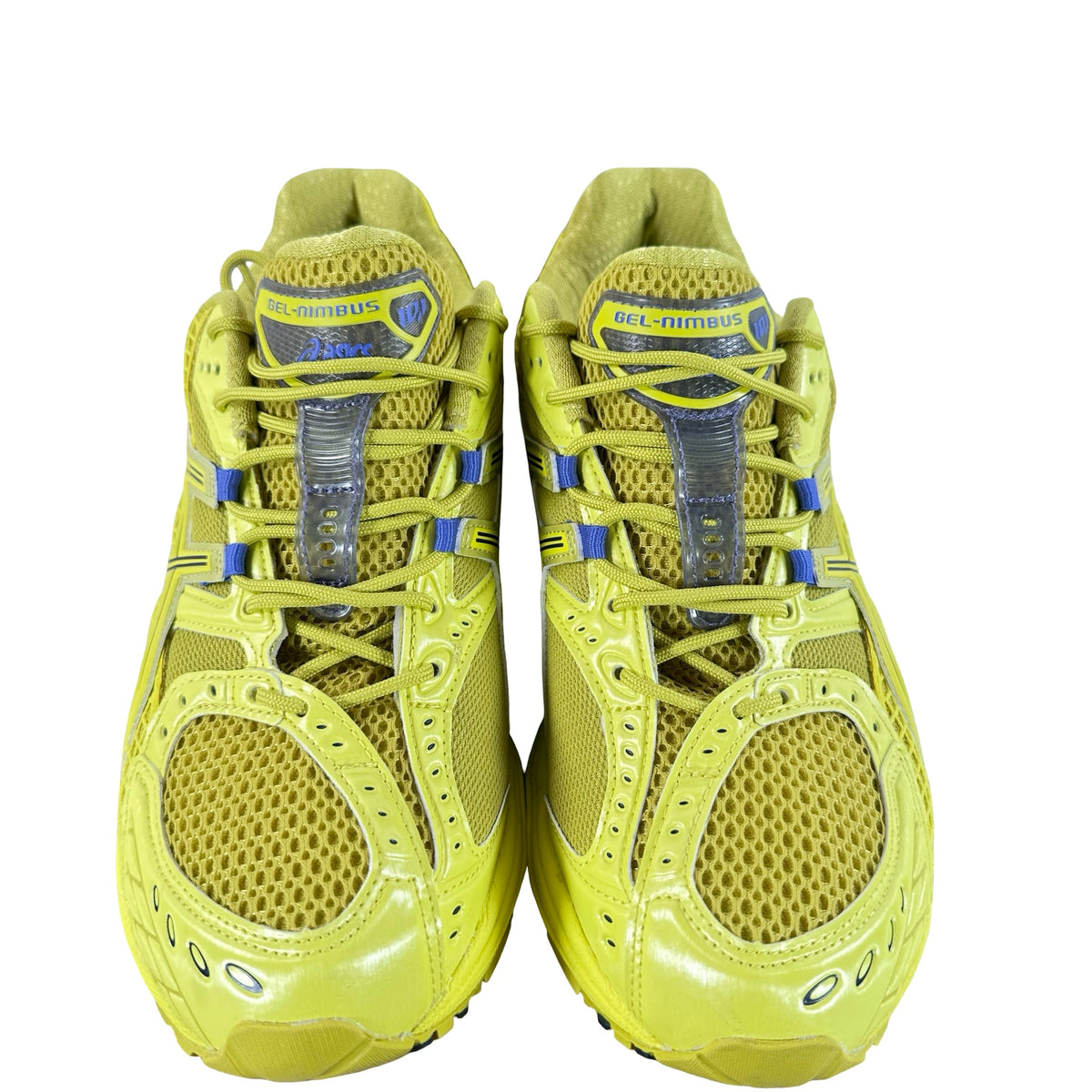 1203A599 300 ASICS Gel-Nimbus 10.1 Kelp Lemon Spark [USED] - 9 M (Used)