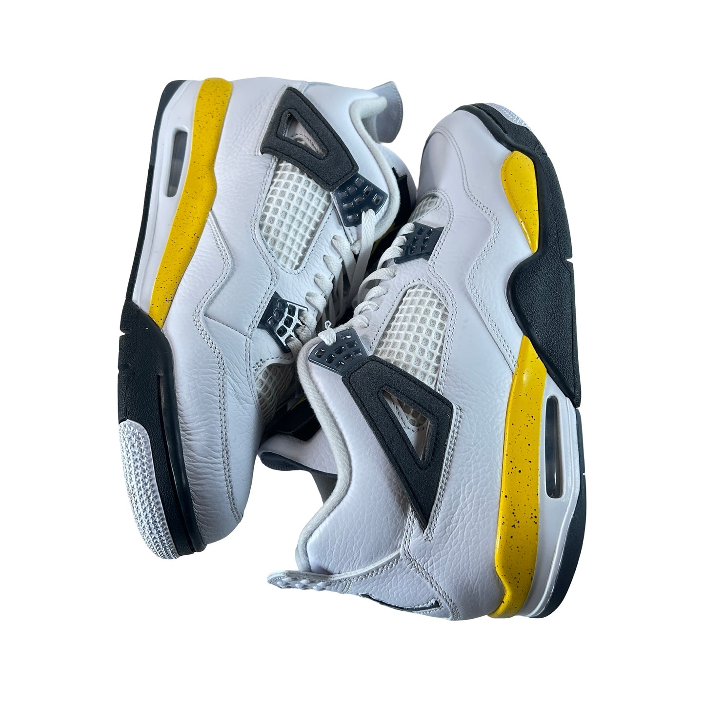 IO2463 102 Air Jordan 4 Retro Rare Air Tour Yellow [USED] - 10.5 M (Used)