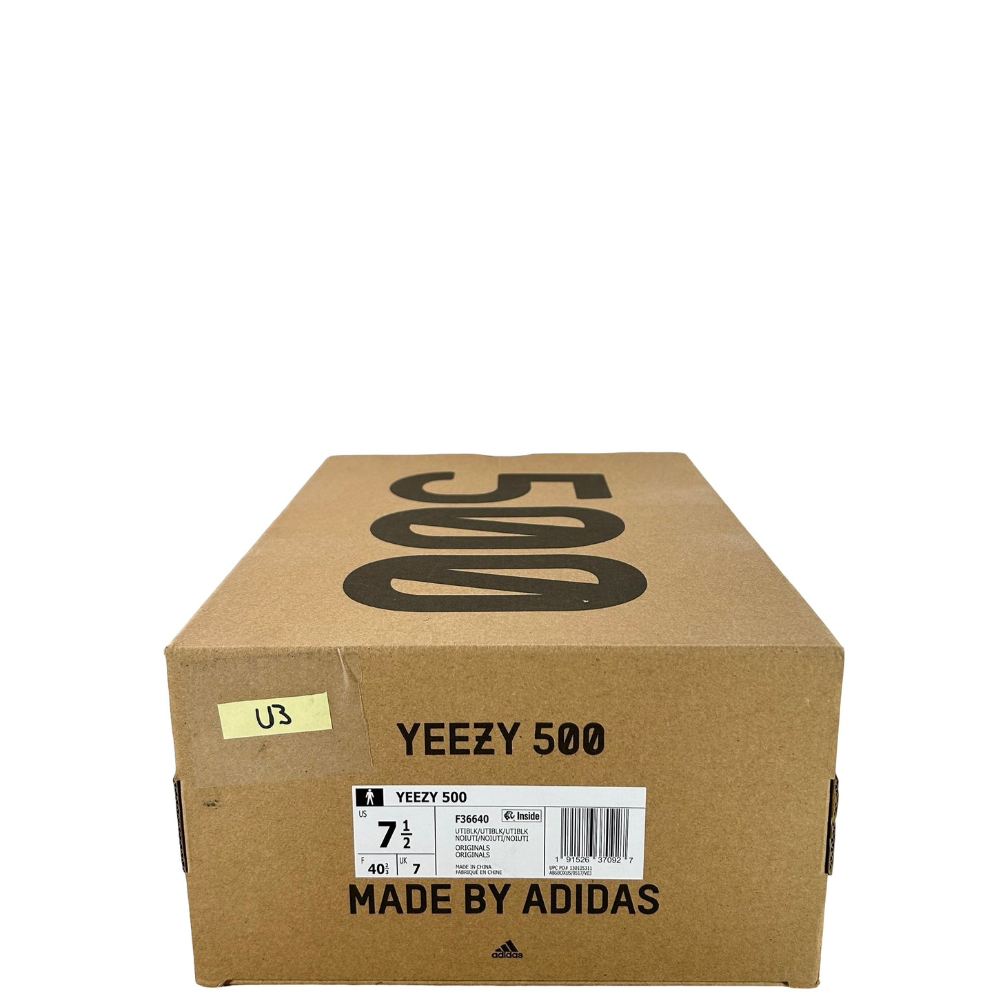 F36640 Adidas Yeezy 500 Utility Black [USED] - 7.5 M (Used3)