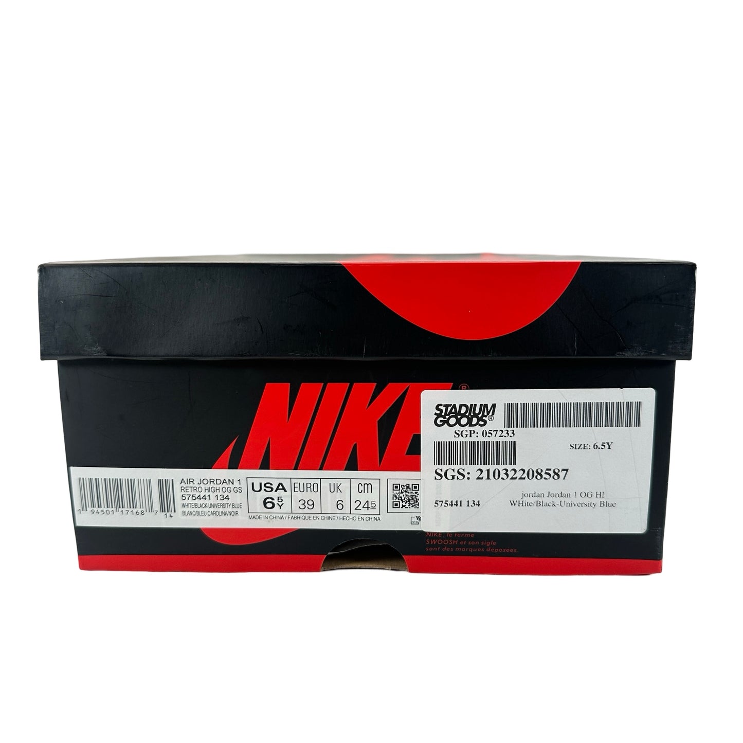 575441 134 Jordan 1 University Blue (GS) [USED] - 6.5 Y (Used)