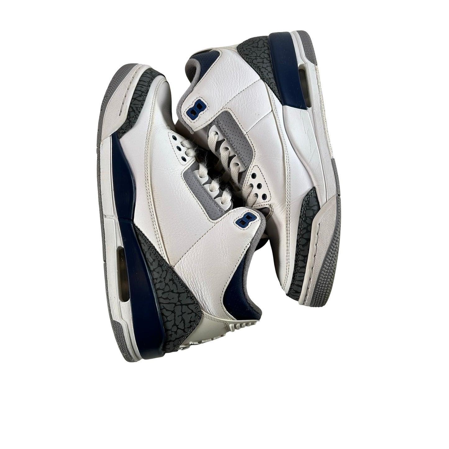 CT8532 140 Jordan 3 Retro Midnight Navy [USED] - 9 M (Used)