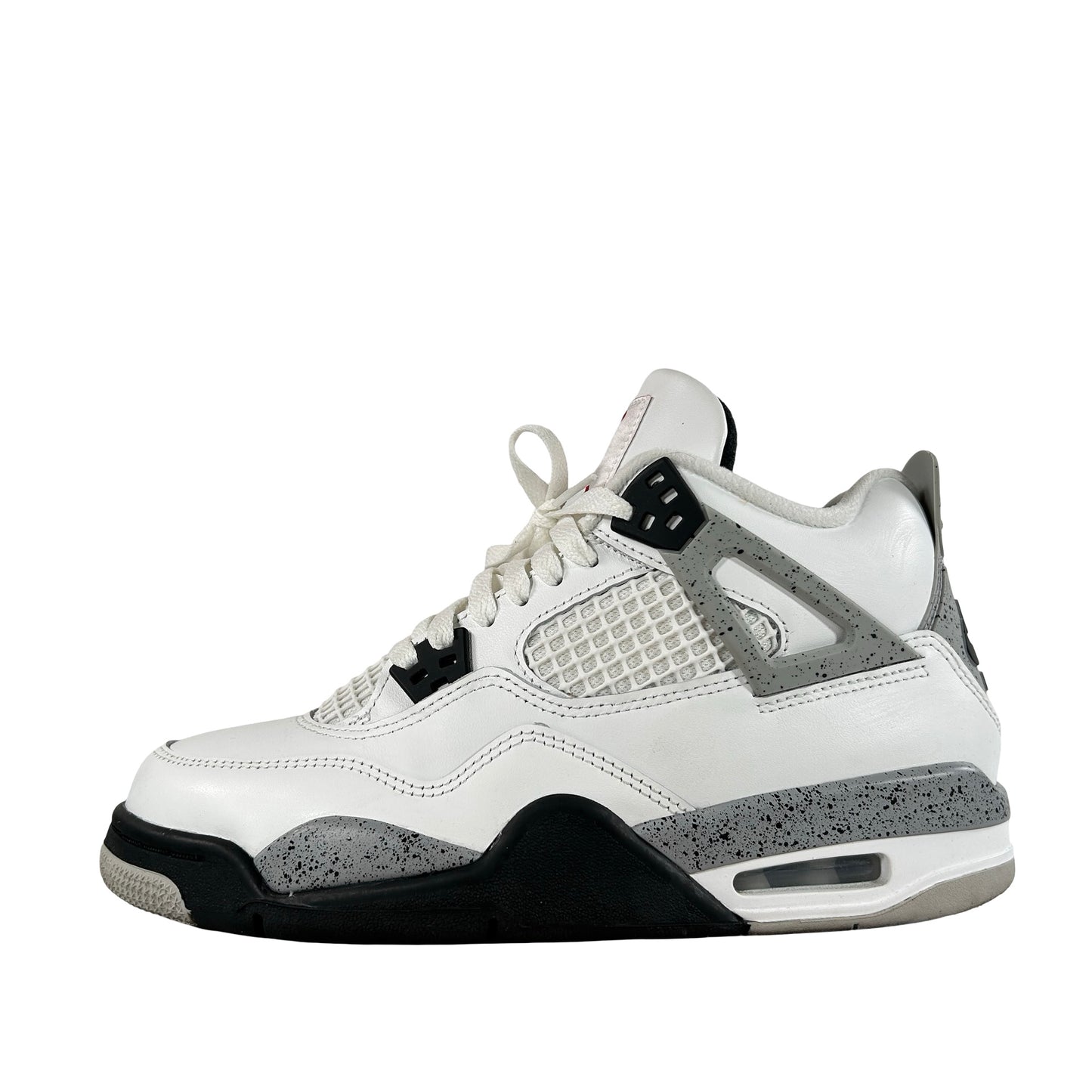 IB4171 100 Jordan 4 Retro White Cement (2025) (GS) [USED] - 6.5 Y (Used)