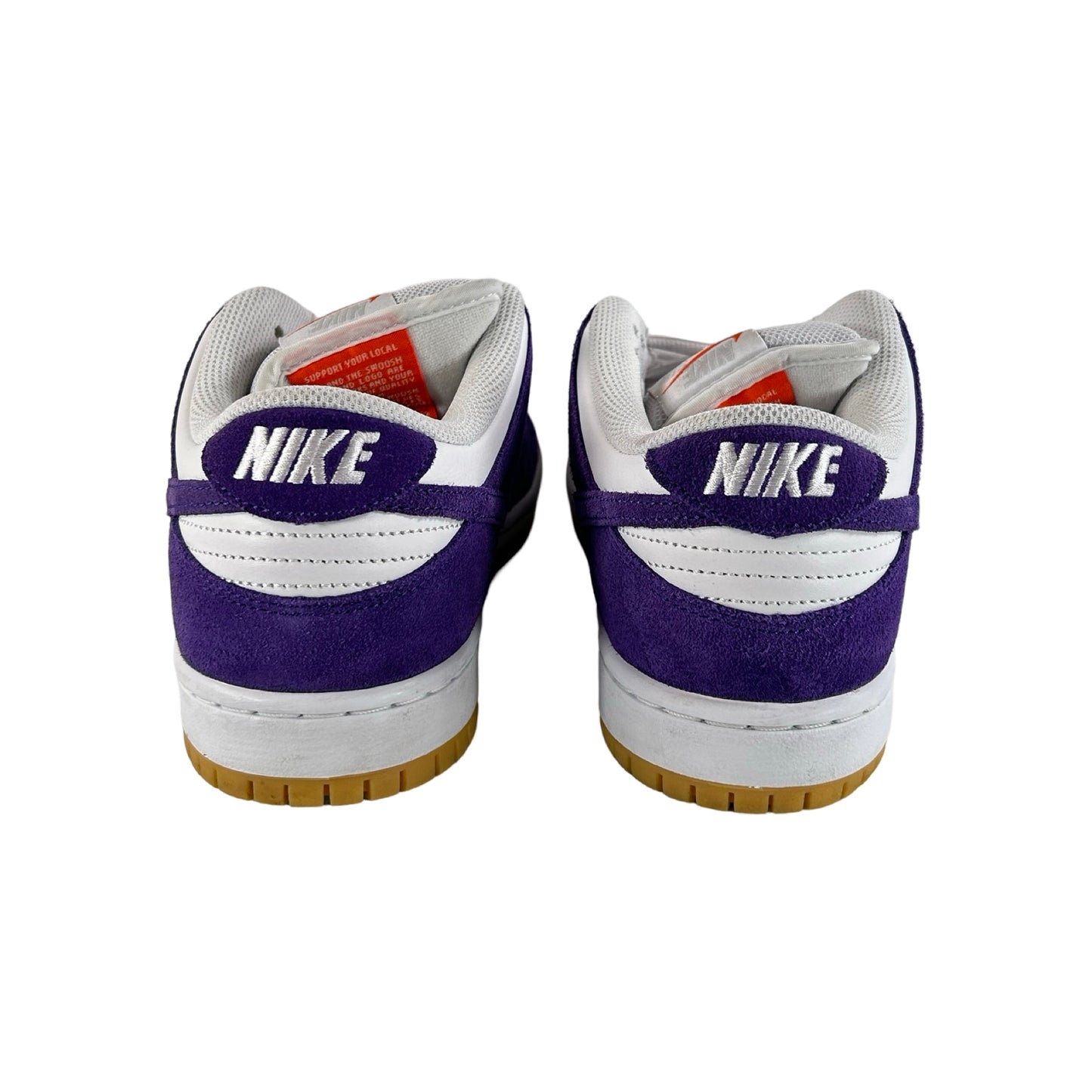 DV5464 500 Nike SB Dunk Low Pro ISO Orange Label Court Purple [USED] - 8.5 M (Used)