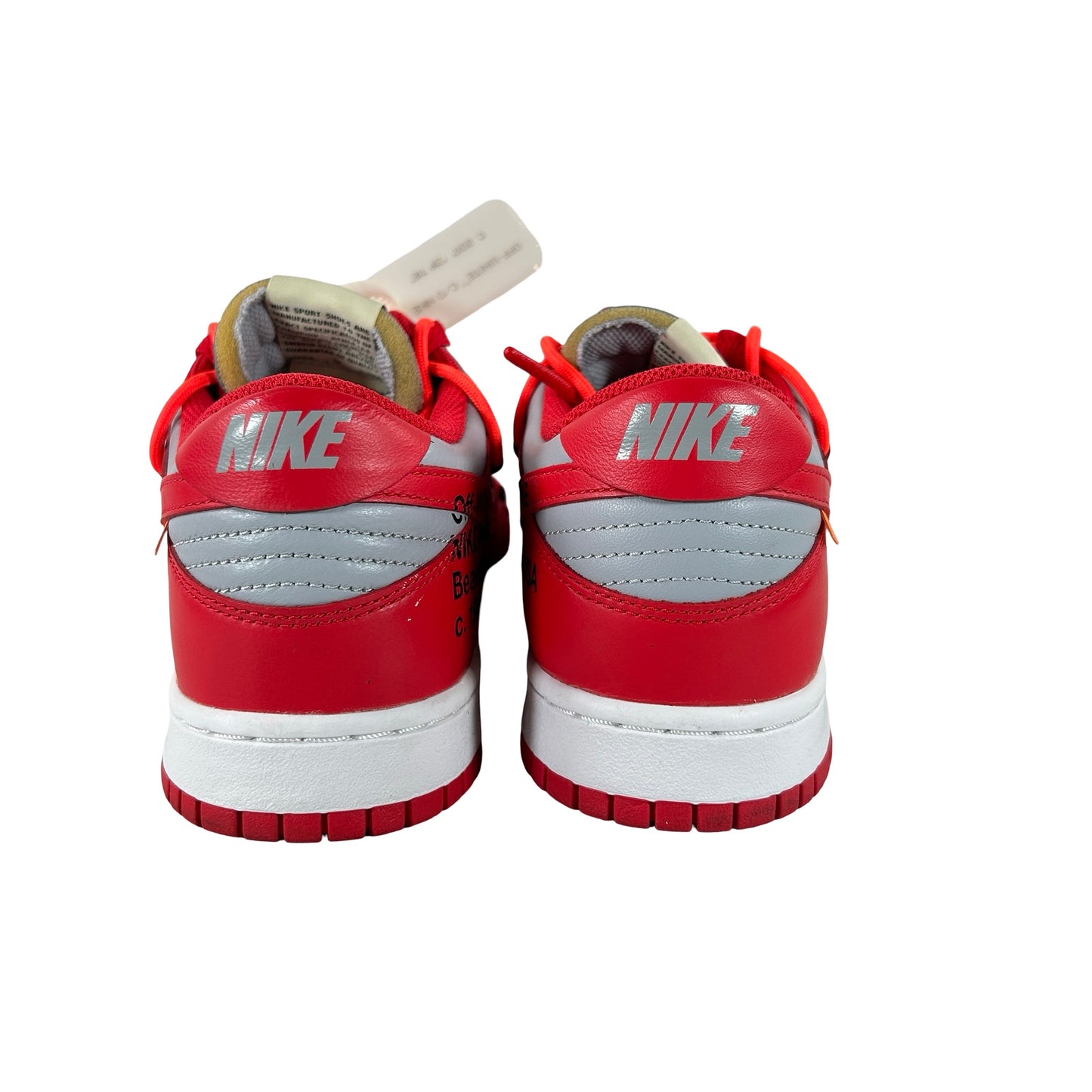 CT0856 600 Dunk Low Off-White Red [USED] - 8.5 M (Used) (No Box)