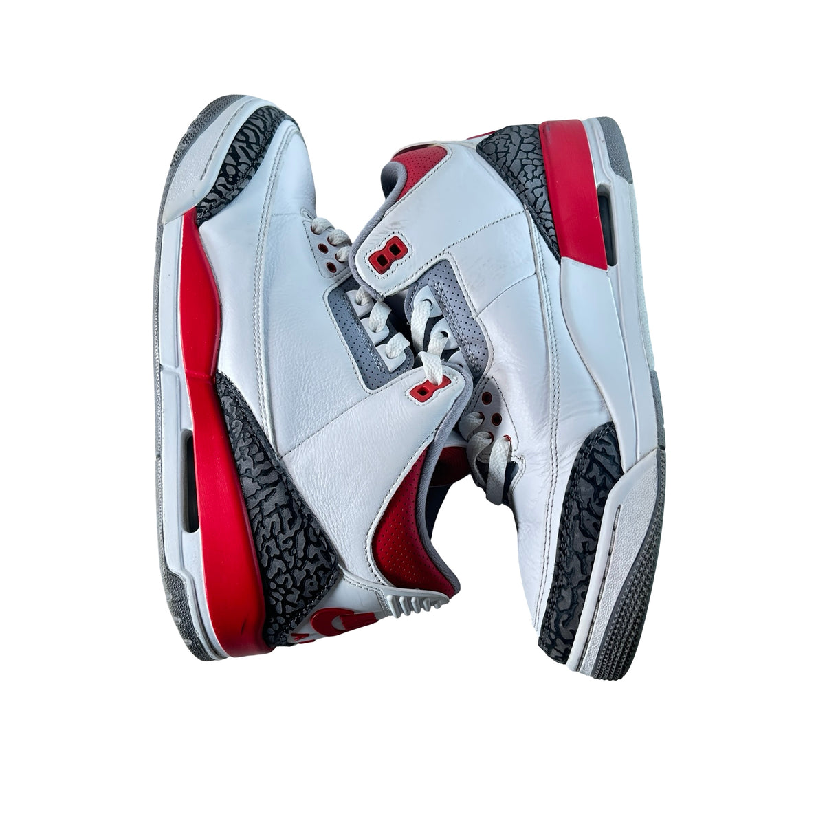 DN3707 160 Jordan 3 Retro Fire Red (2022) [USED] - 10.5 M (Used11)