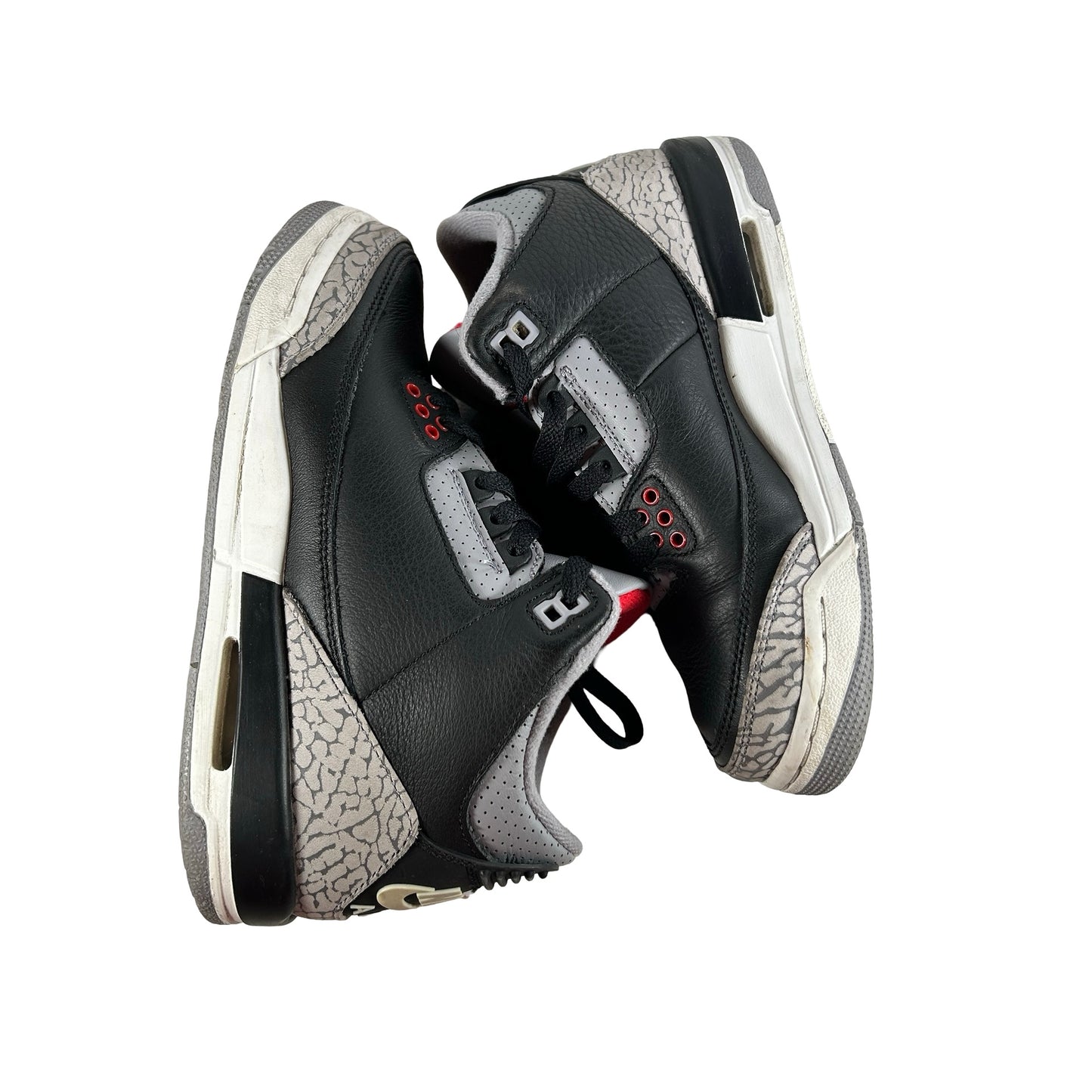 DM0967 010 Jordan 3 Retro Black Cement (2024) (GS) [USED] - 4.5 Y (Used)