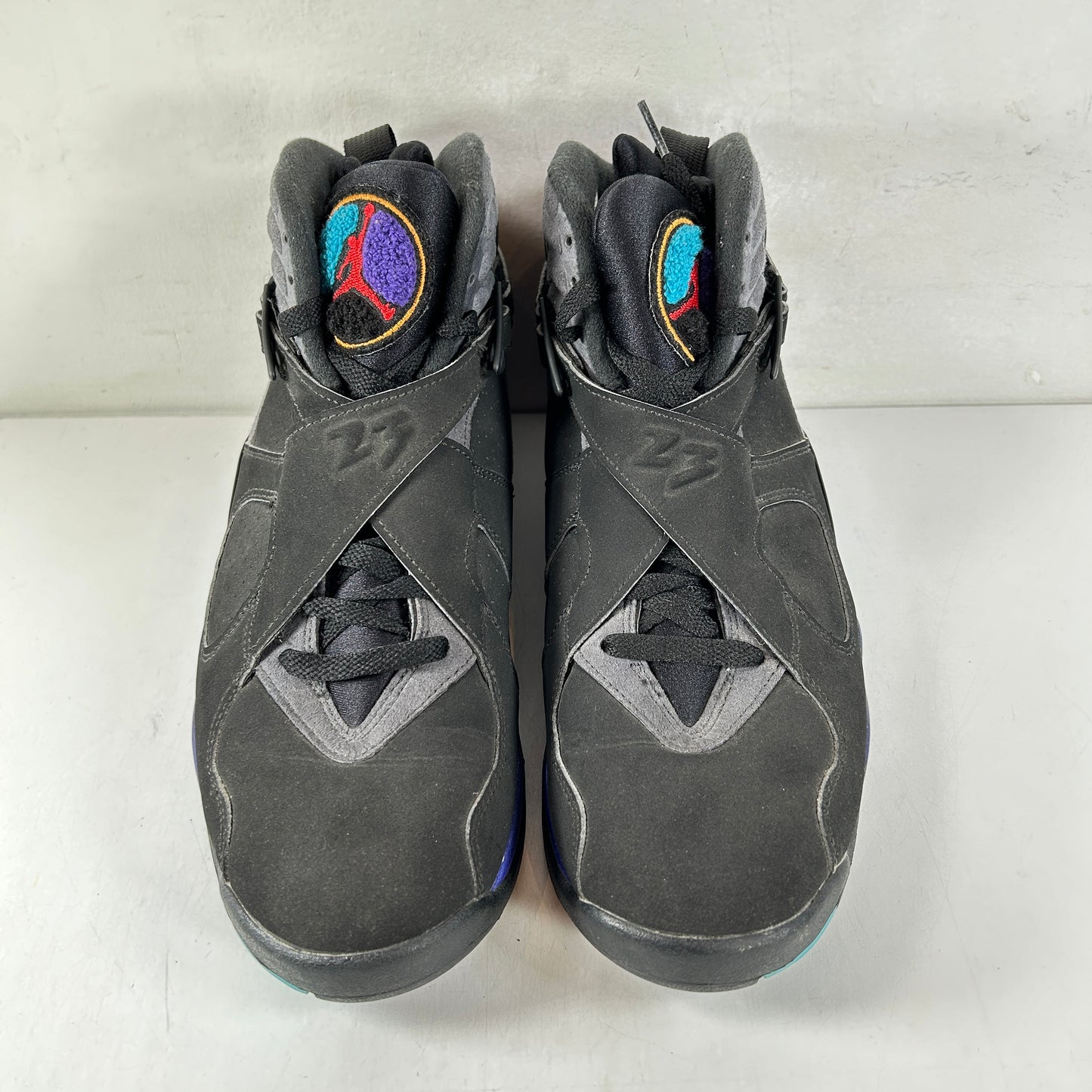 305381 025 Jordan 8 Retro Aqua (2015) [USED] 9 M (Used2) (Replace Box2)