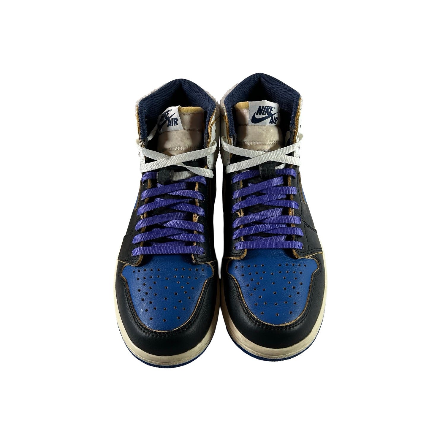 IO7847 001 Jordan 1 Retro High OG SP Fragment x Union LA Sport Royal [USED] - 8 M (Used)