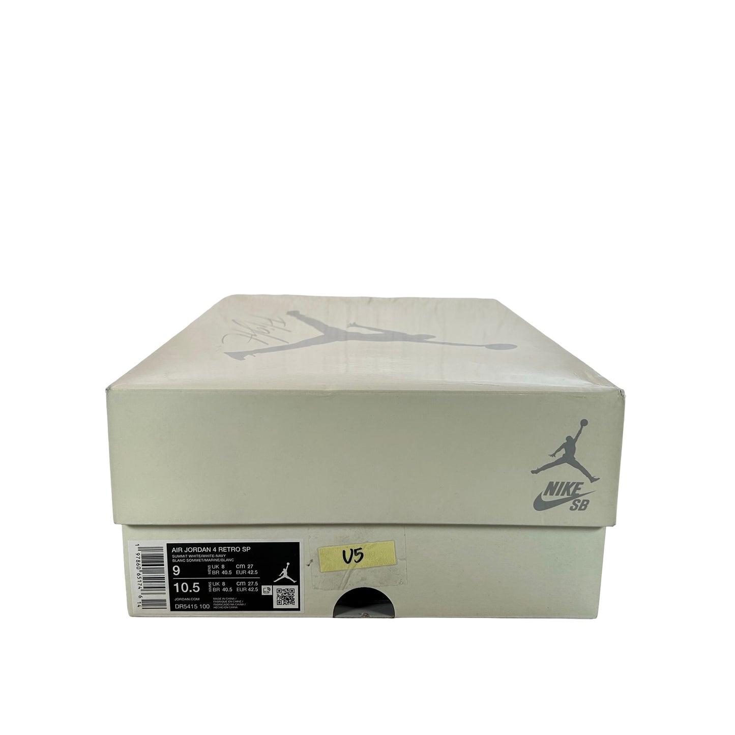 DR5415 100 Jordan 4 Retro SB Navy [USED] - 9 M (Used5)