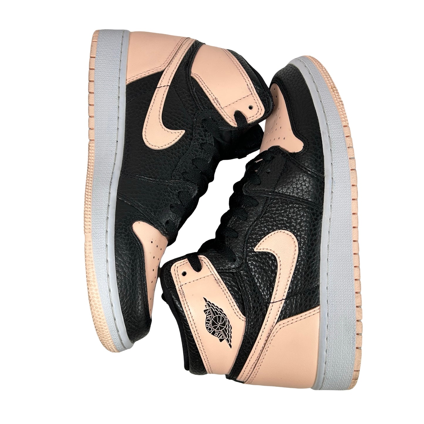 575441 081 Jordan 1 Retro High Black Crimson Tint [USED] - 6 Y (Used2)
