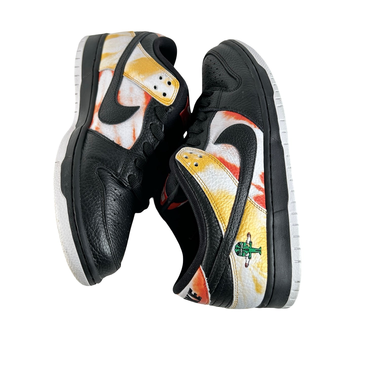 BQ6832 001 Nike SB Dunk Low Raygun Tie-Dye Black [USED] - 10 M (Used)