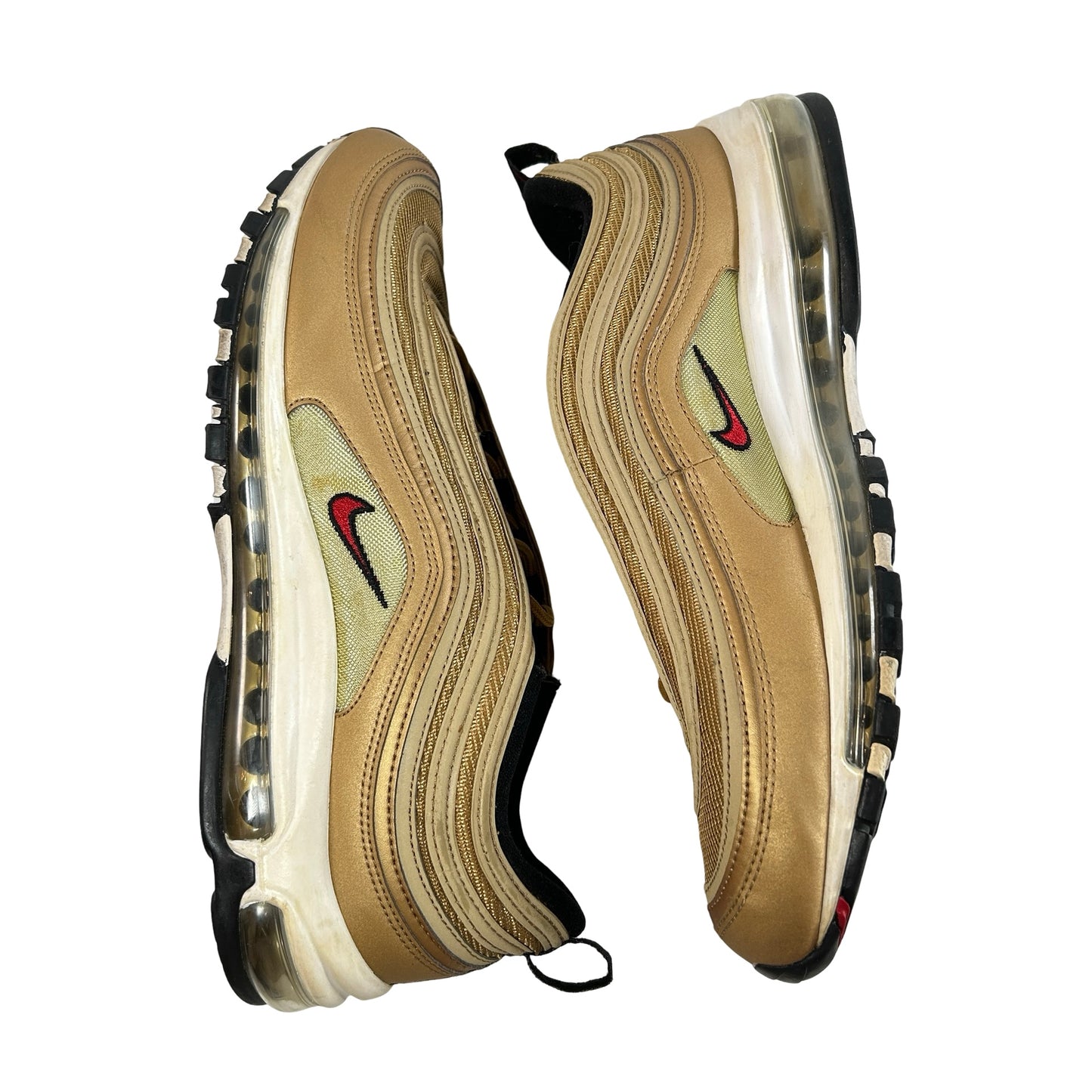 884421 700 Nike Air Max 97 Metallic Gold (2017/2018) [USED] - 13 M (Used)