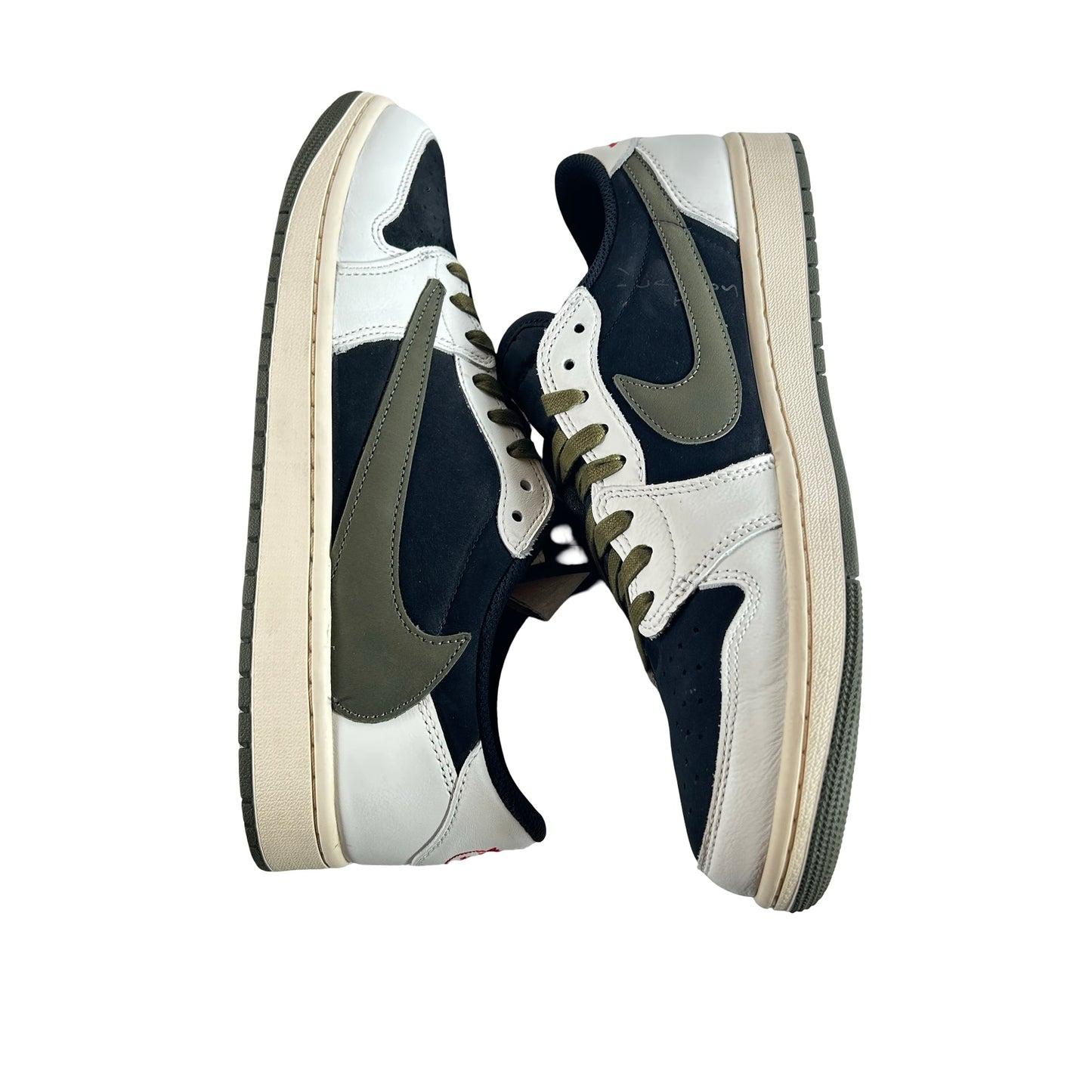 DZ4137 106 Jordan 1 Retro Low OG SP Travis Scott Olive (W) [USED] - 12 W (VNDS2)