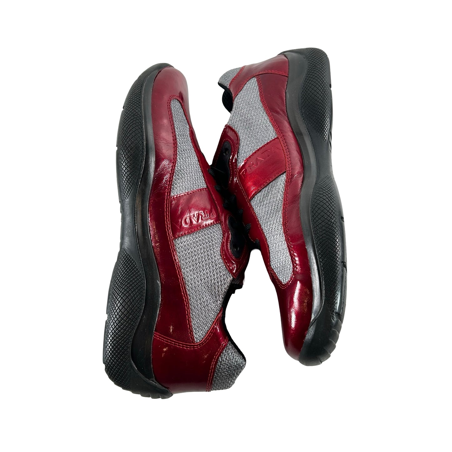 Prada America's Cup Metallic Red [USED] - UK 9 / US 10 (Used)