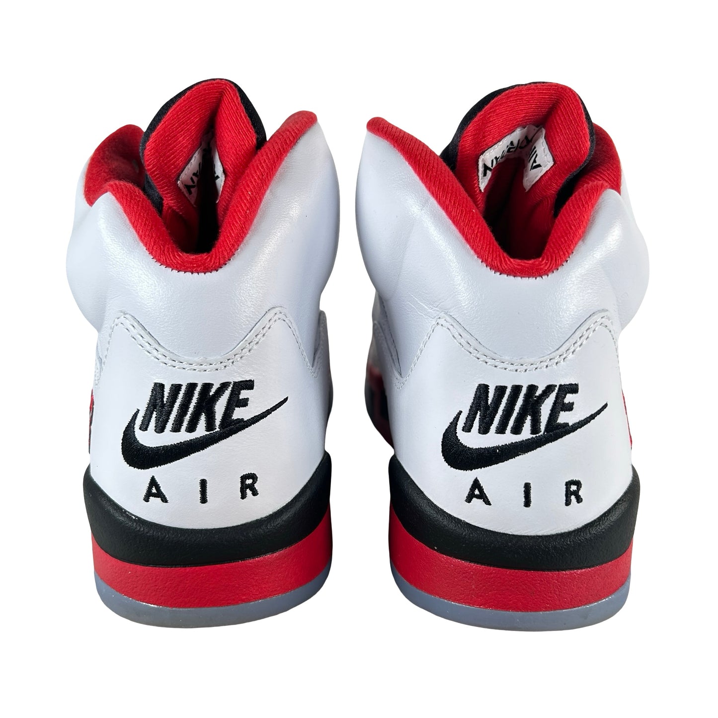 HQ7978 101 Jordan 5 Retro Fire Red Black Tongue (2025) [USED] - 9.5 M (Used3)