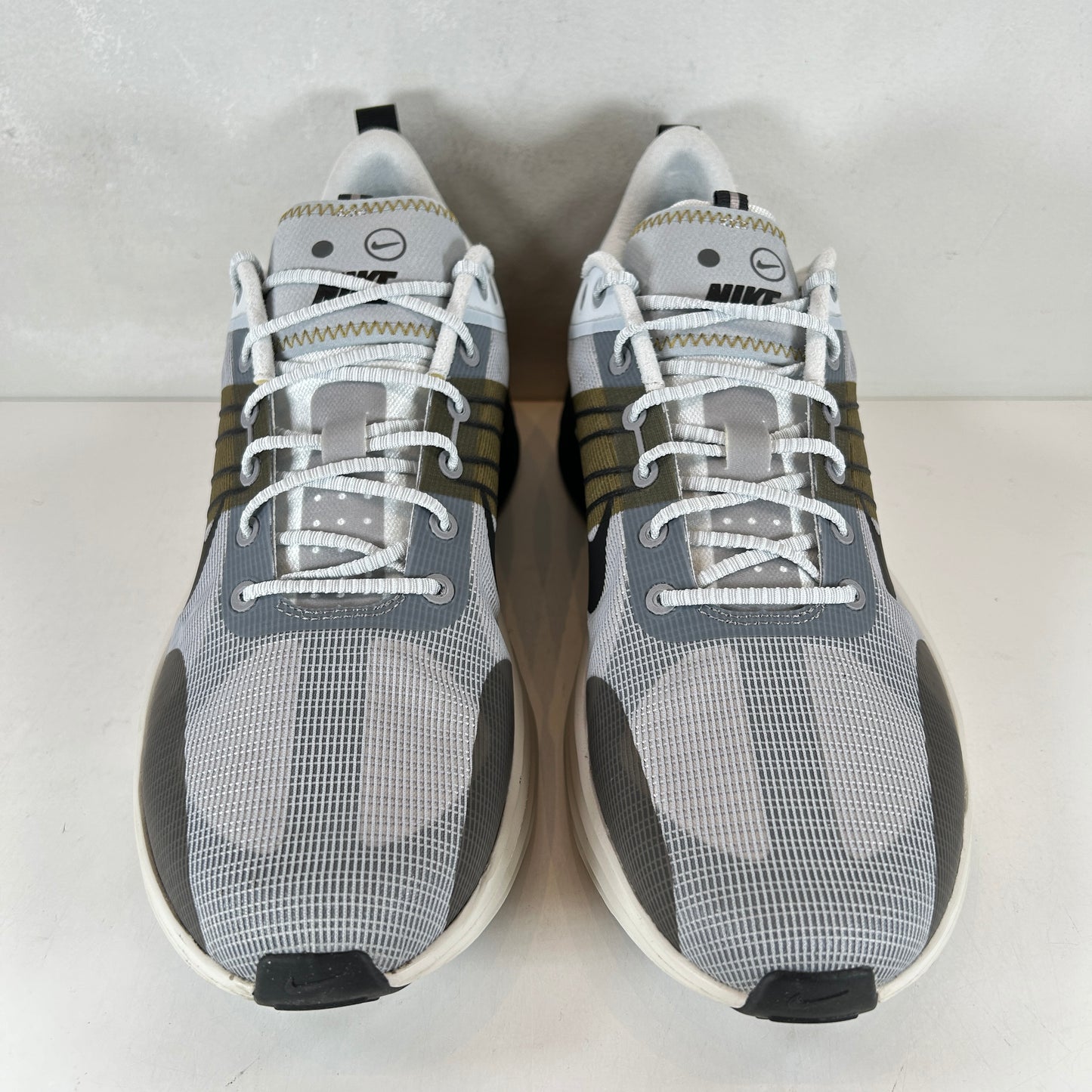 DV2440 001 Nike Lunar Roam Platinum Tint Desert Moss [USED] - 12 M (Used)