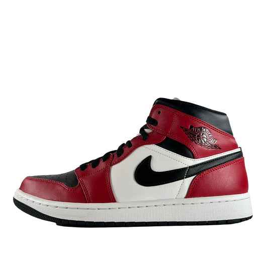 554724 069 Jordan 1 Mid Chicago Toe [USED] - 9.5 M (Used)