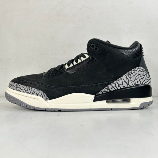 CK9246 001 Jordan 3 Retro Off Noir (Women's) [USED] - 12 W (VNDS)