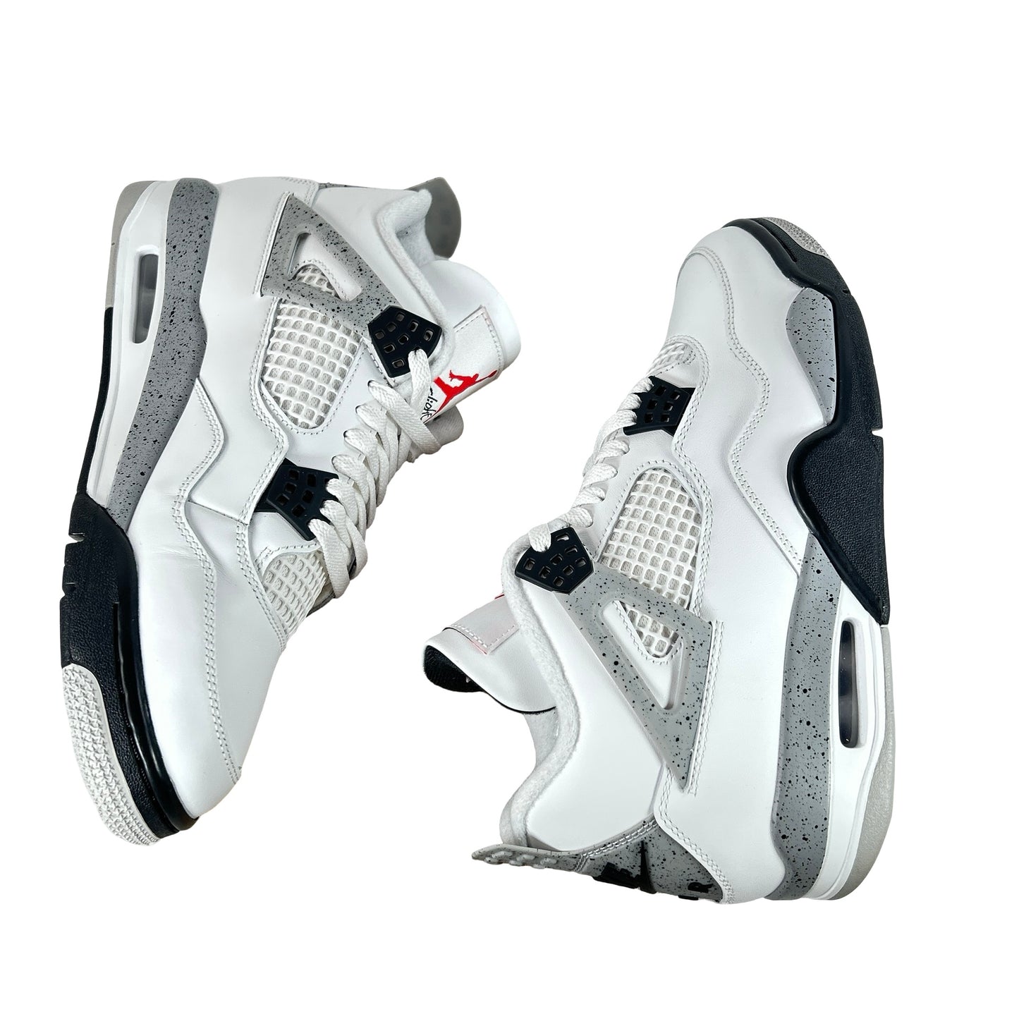 FV5029 100 Jordan 4 Retro White Cement (2025) [USED] - 9.5 M (Used19)