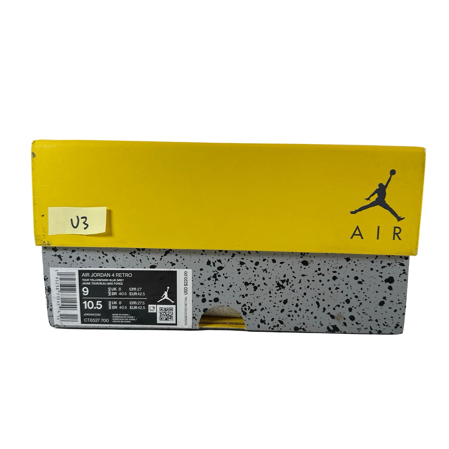 CT8527 700 Jordan 4 Retro Lightning (2021) [USED] - 9 M (Used3)
