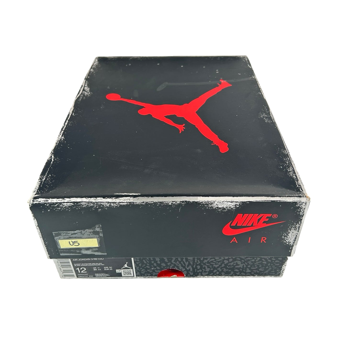 DN3707 100 Jordan 3 Retro White Cement Reimagined [USED] - 12 M (Used5)