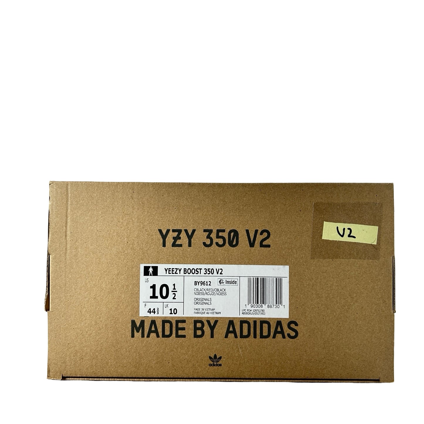 BY9612 Yeezy Boost 350 V2 Core Black Red [USED] - 10.5 M (Used2)