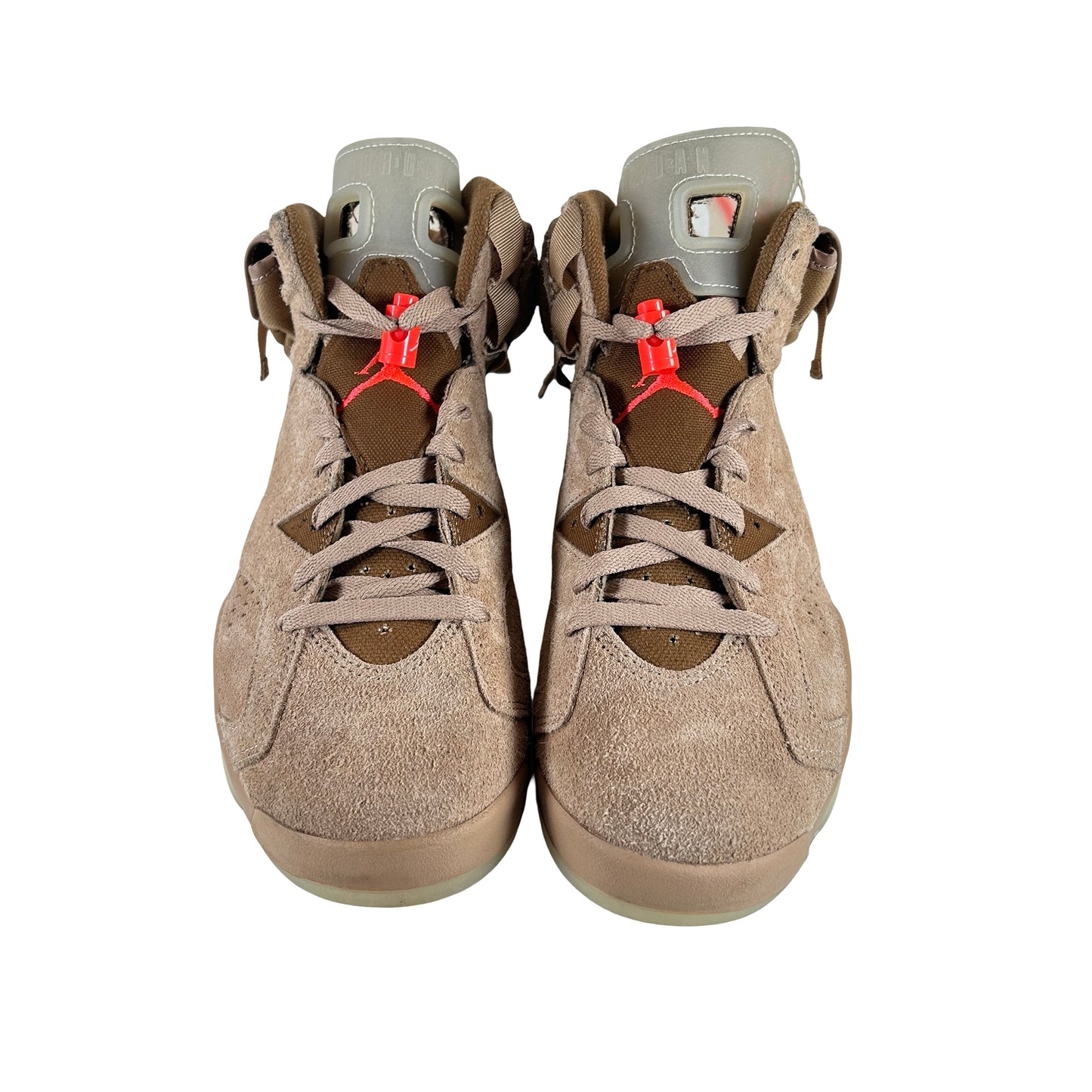 DH0690 200 Jordan 6 Retro Travis Scott British Khaki [USED] - 9 M (Used) (No Box)
