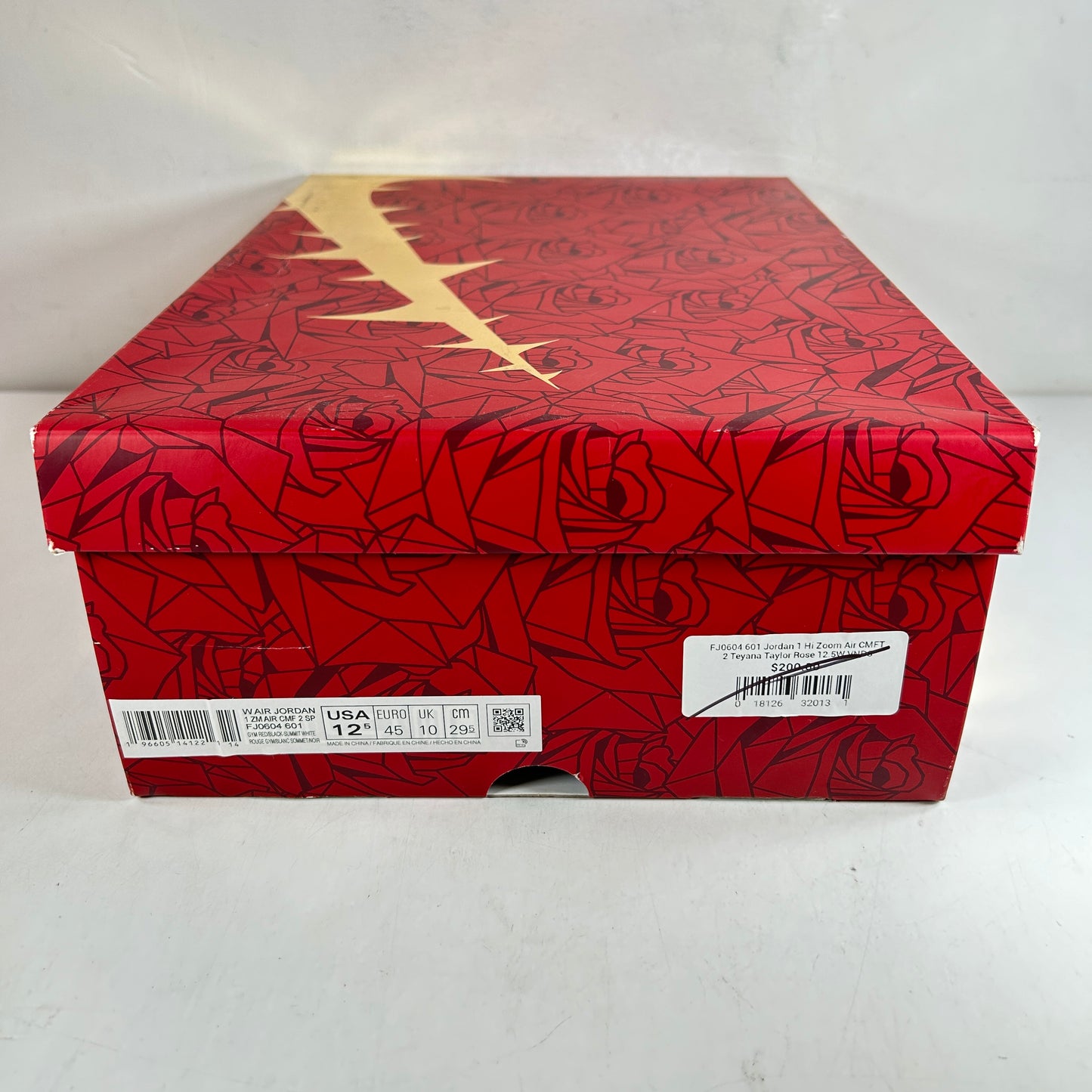 FJ0604 601 Jordan 1 High Zoom Air CMFT 2 Teyana Taylor A Rose From Harlem (W) [USED] - 12.5 W (Used)