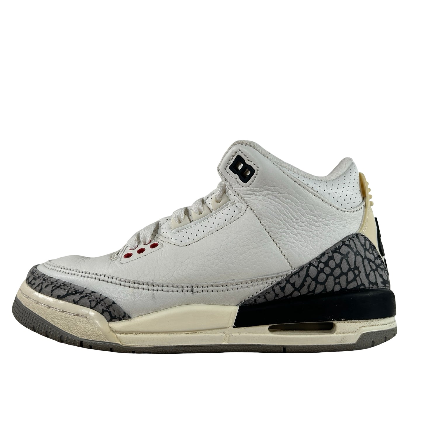 DM0967 100 Jordan 3 Retro White Cement Reimagined (GS) [USED] - 3.5 Y (Used) (No Box)