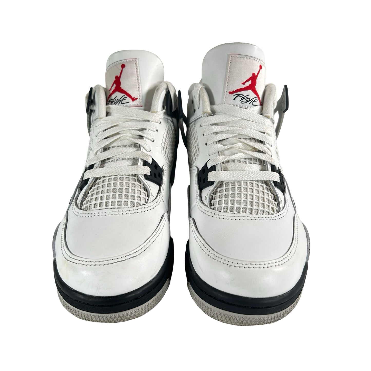 IB4171 100 Jordan 4 Retro White Cement (2025) (GS) [USED] - 7 Y (Used)