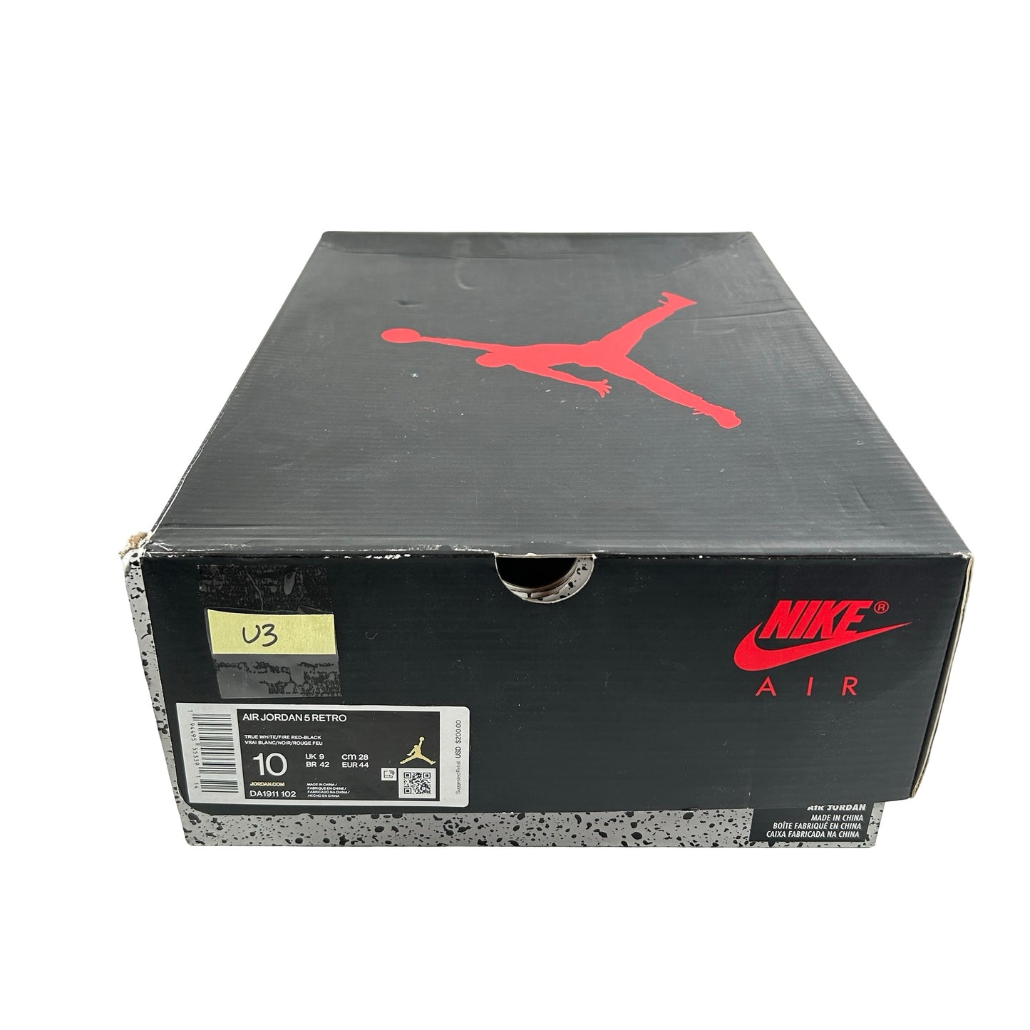 DA1911 102 Jordan 5 Fire Red [USED] - 10 M (Used3)