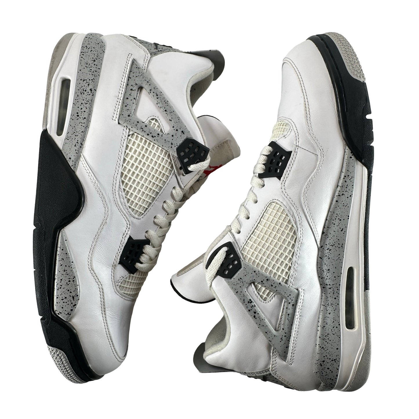 840606 192 Jordan 4 White Cement [USED] - 13 (Used2) (No Box2)