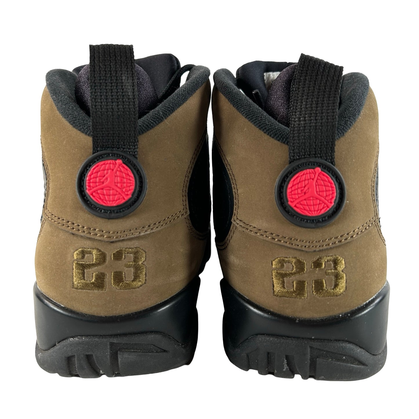 HV4794 030 Air Jordan 9 Retro Olive (2024) [USED] - 9.5 M (Used2)