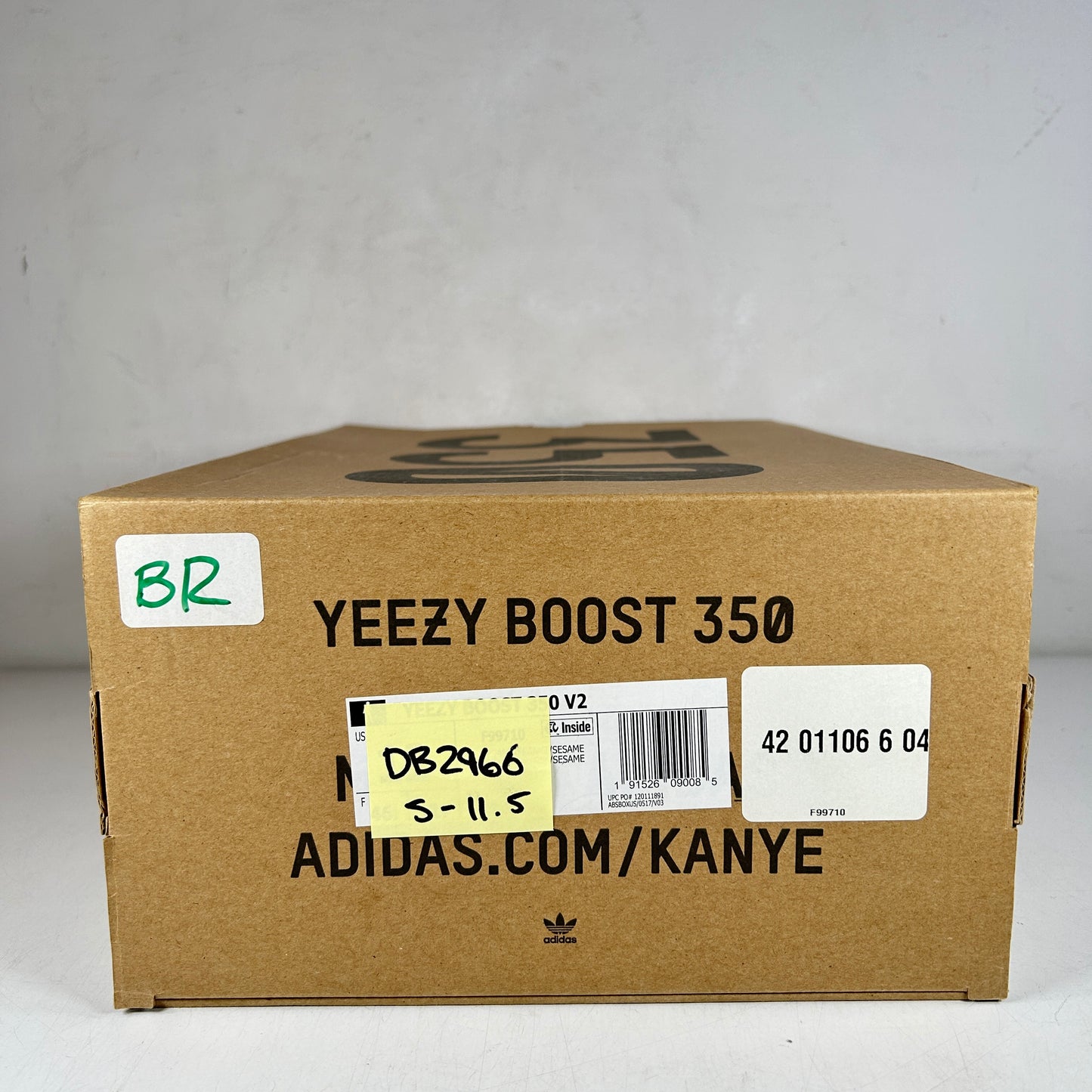 DB2966 adidas Yeezy 500 Super Luna Amarillas